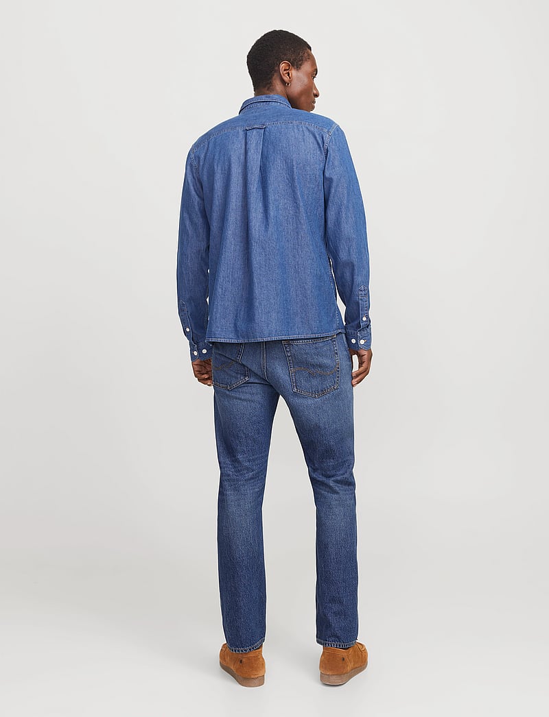 Jack & Jones - JJICHRIS JJORIGINAL SBD 632 NOOS - regular jeans - blue denim - 3