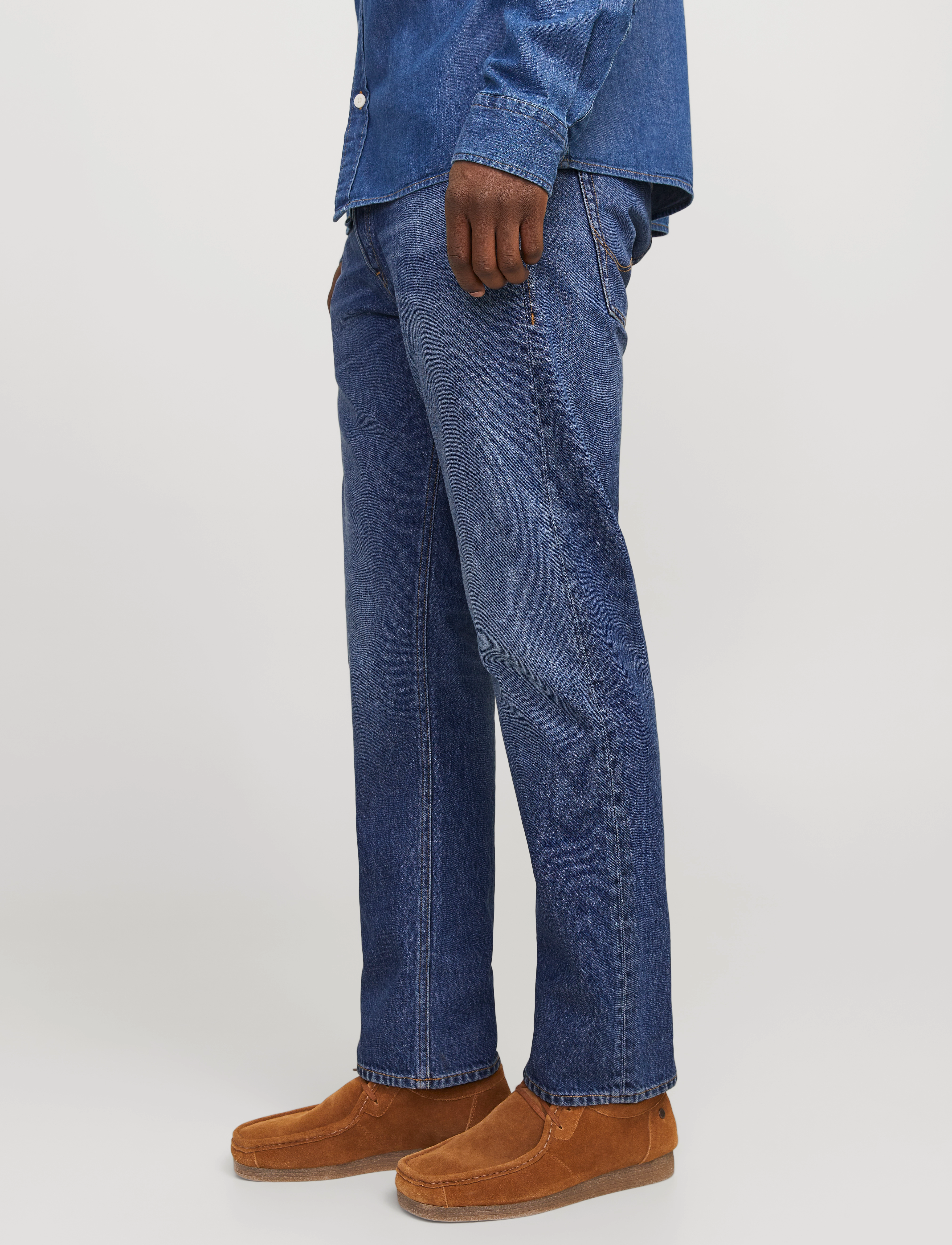 JACK & JONES Jjichris Jjoriginal Sbd 632 Noos straight leg jeans herr – bild 4