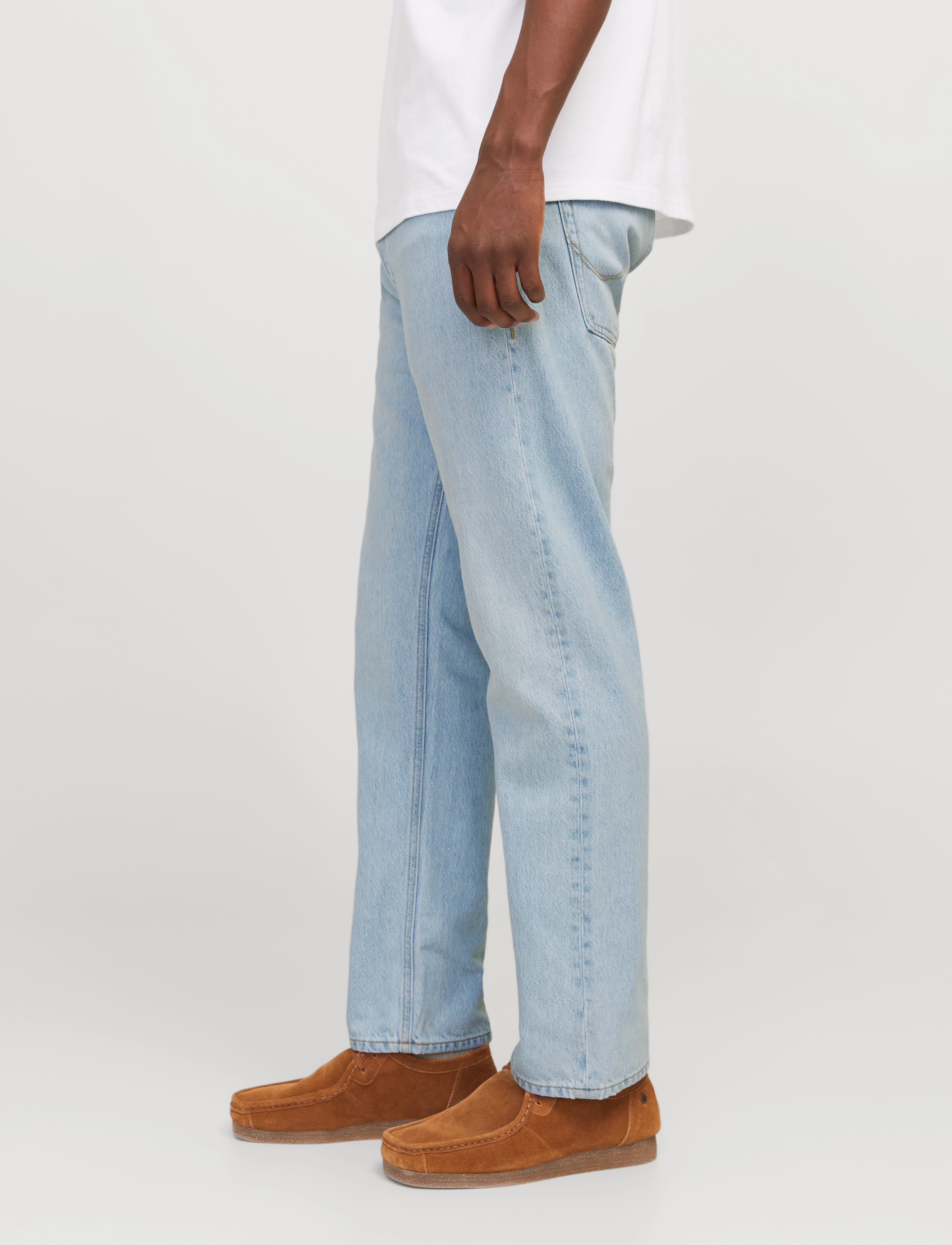 Jack & Jones - JJICHRIS JJORIGINAL SBD 532 NOOS - tavalised teksad - blue denim - 4