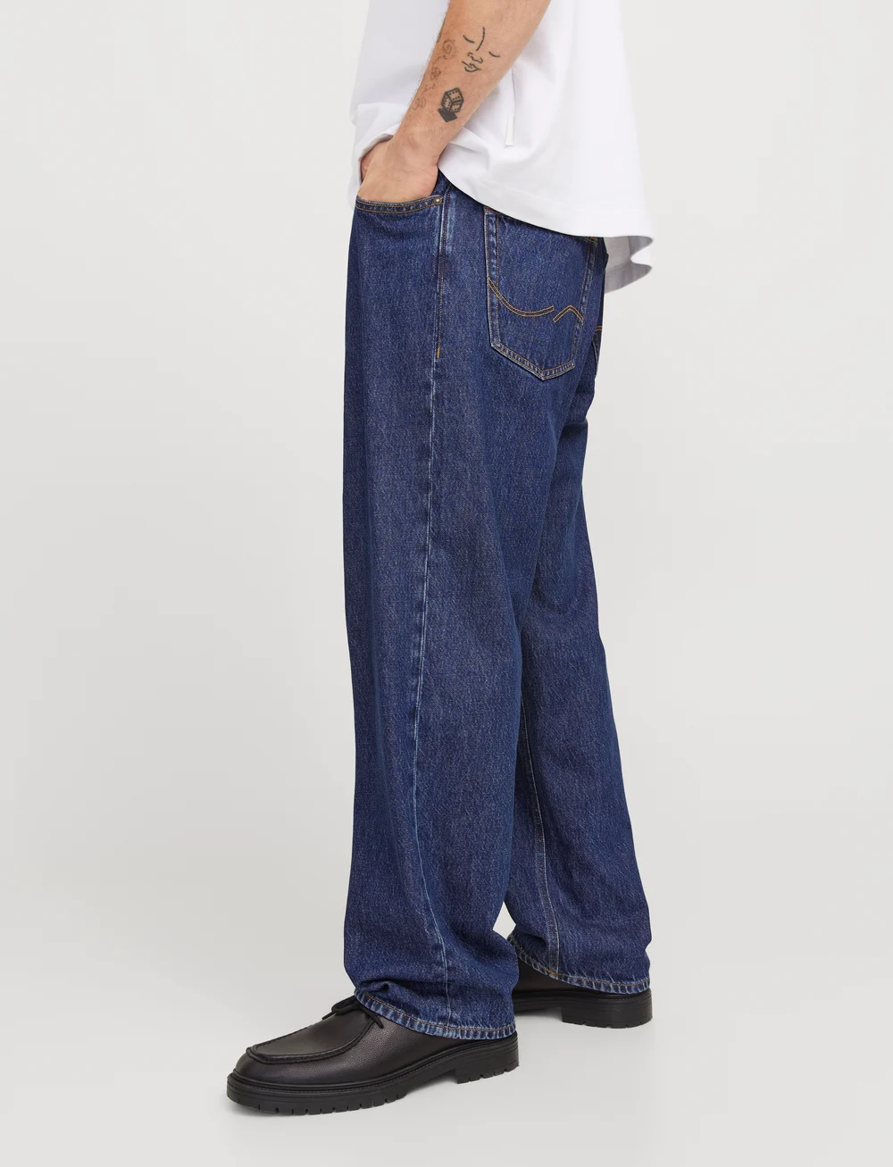 Jack & Jones - JJIALEX JJORIGINAL SBD 599 NOOS - tavalised teksad - blue denim - 5