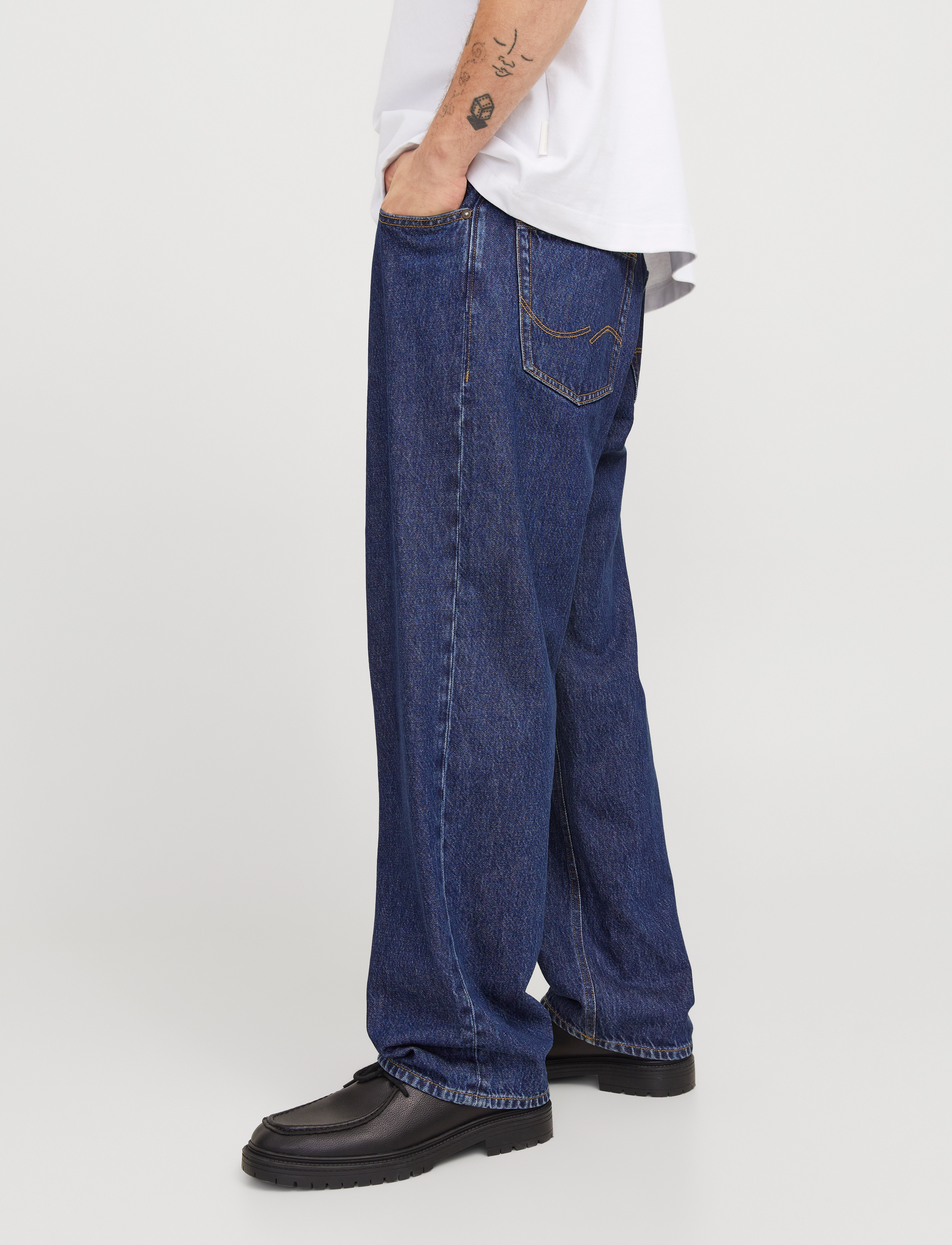Jack & Jones - JJIALEX JJORIGINAL SBD 599 NOOS - regular jeans - blue denim - 5