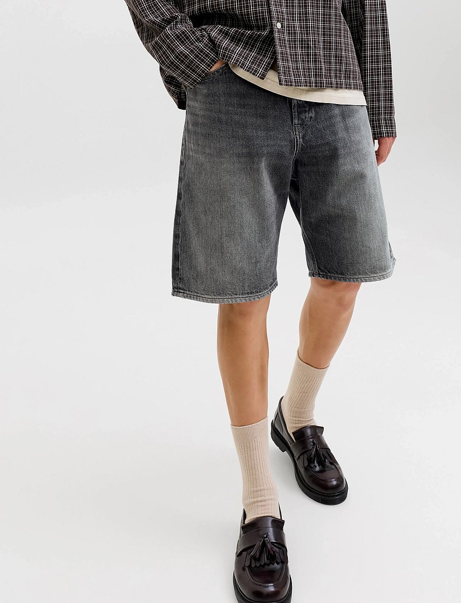 Jack & Jones - JJIALEX JJCLASSIC SHORTS AM 300 SN - jorts - black denim - 5