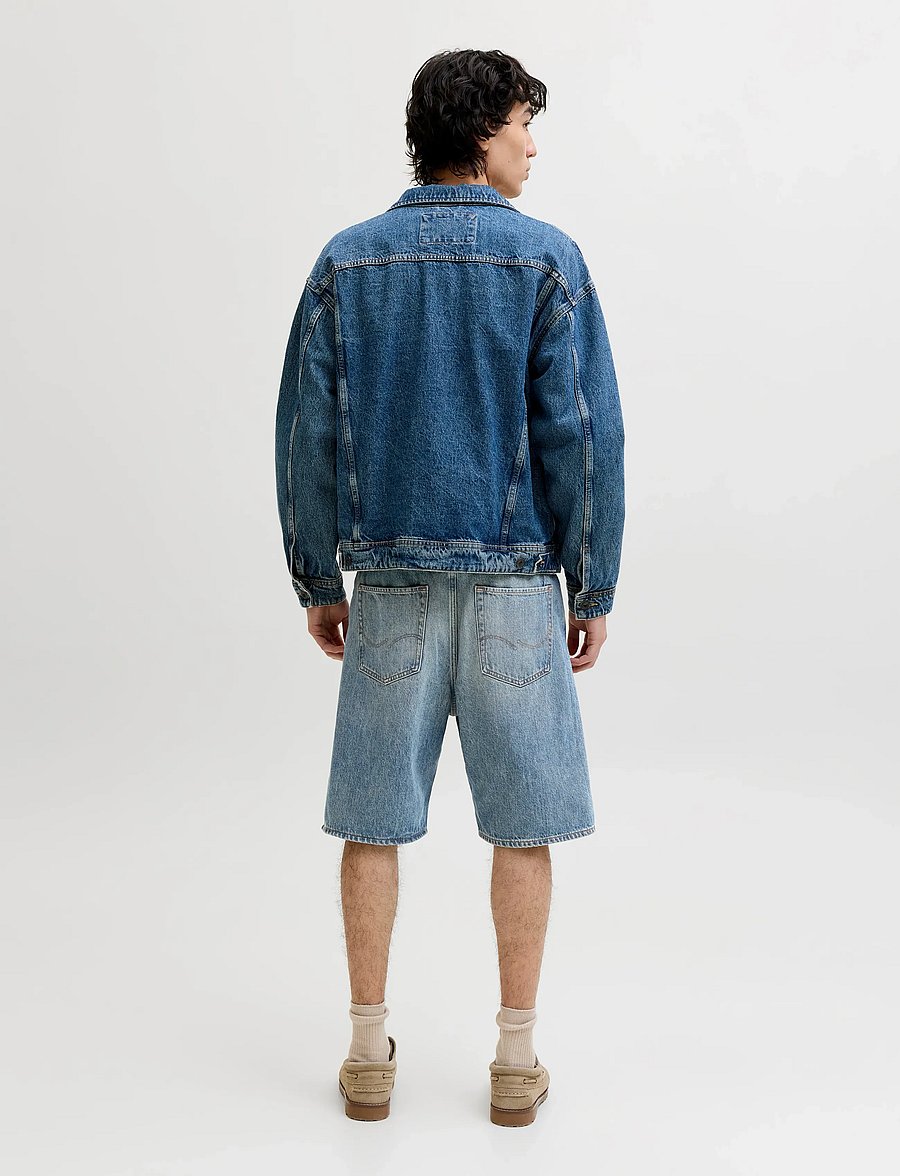Jack & Jones - JJIALEX JJCLASSIC SHORTS AM 300 SN - jorts - blue denim - 3