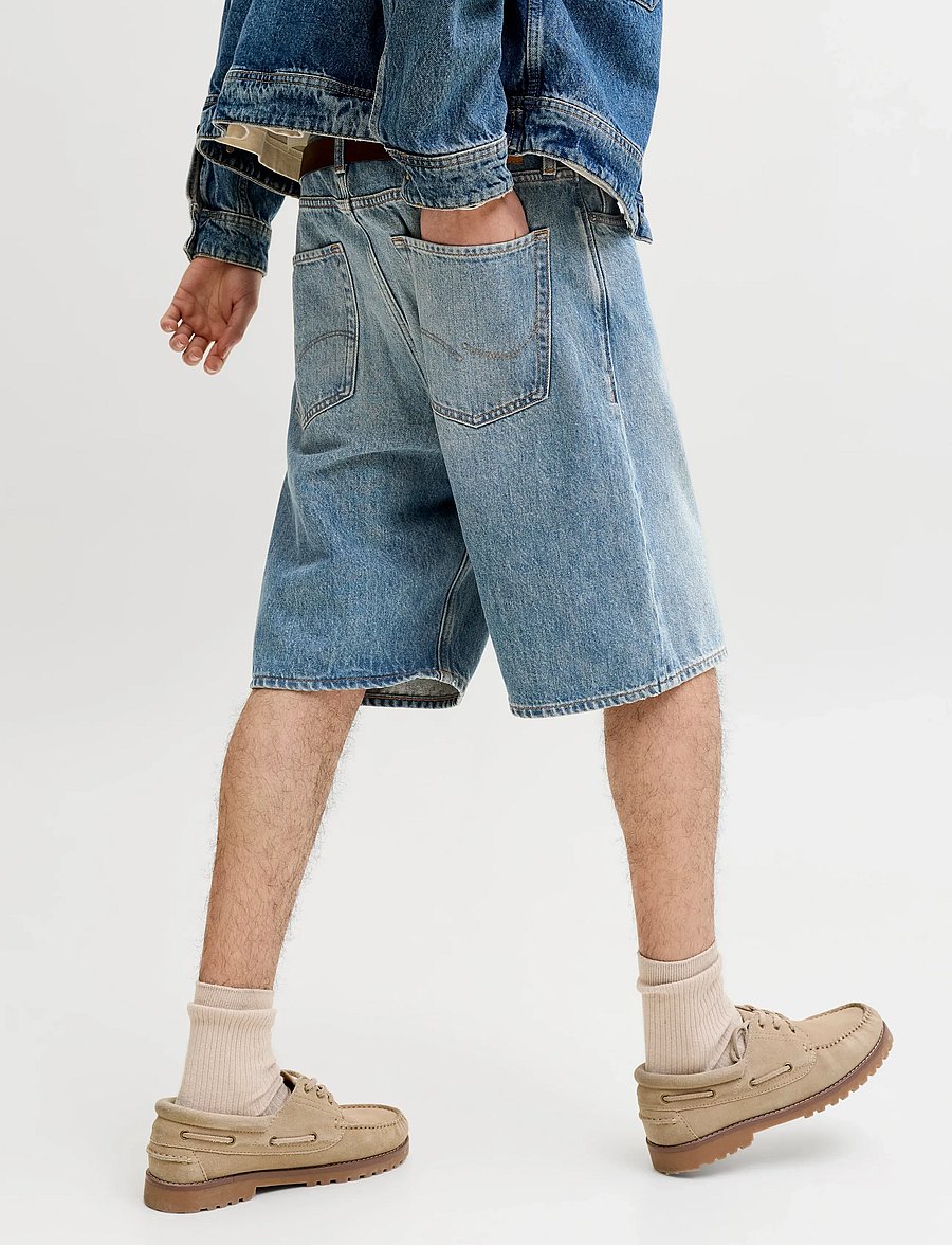 Jack & Jones - JJIALEX JJCLASSIC SHORTS AM 300 SN - jorts - blue denim - 5