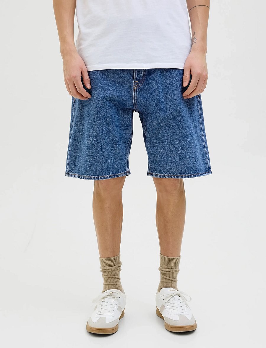 Jack & Jones - JJIALEX JJCLASSIC SHORTS AM 300 SN - jorts - blue denim - 0