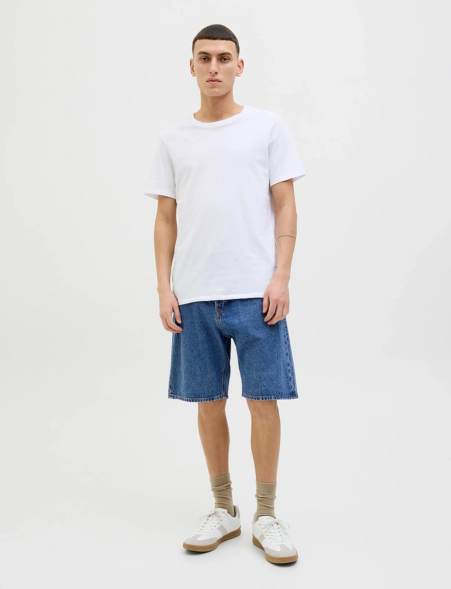 Jack & Jones - JJIALEX JJCLASSIC SHORTS AM 300 SN - jorts - blue denim - 4