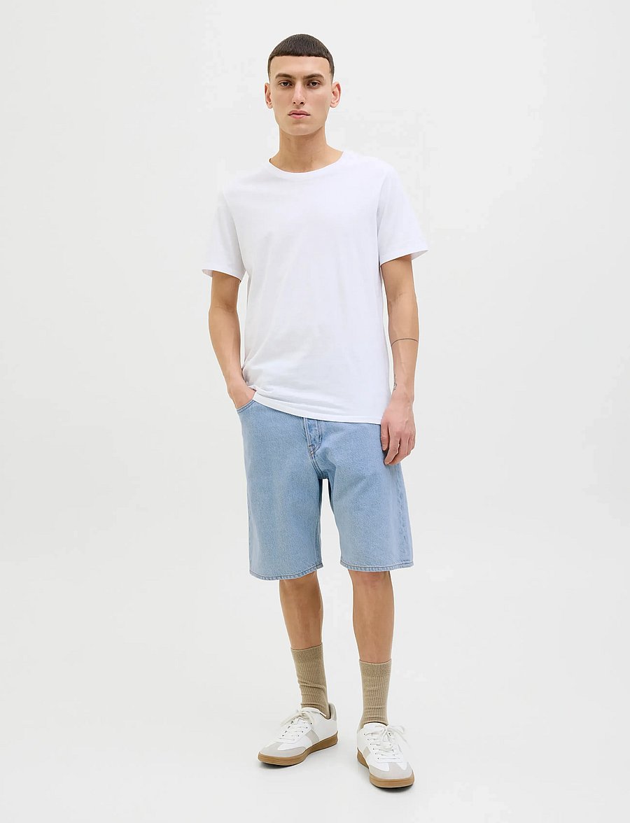 Jack & Jones - JJIALEX JJCLASSIC SHORTS AM 300 SN - jorts - blue denim - 4