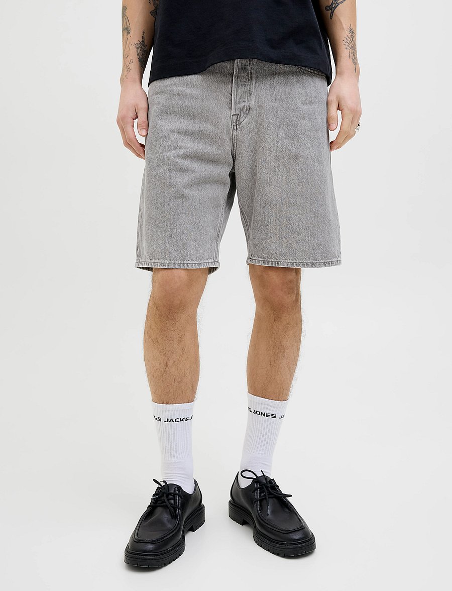 Jack & Jones - JJIALEX JJCLASSIC SHORTS AM 300 SN - jorts - grey denim - 0