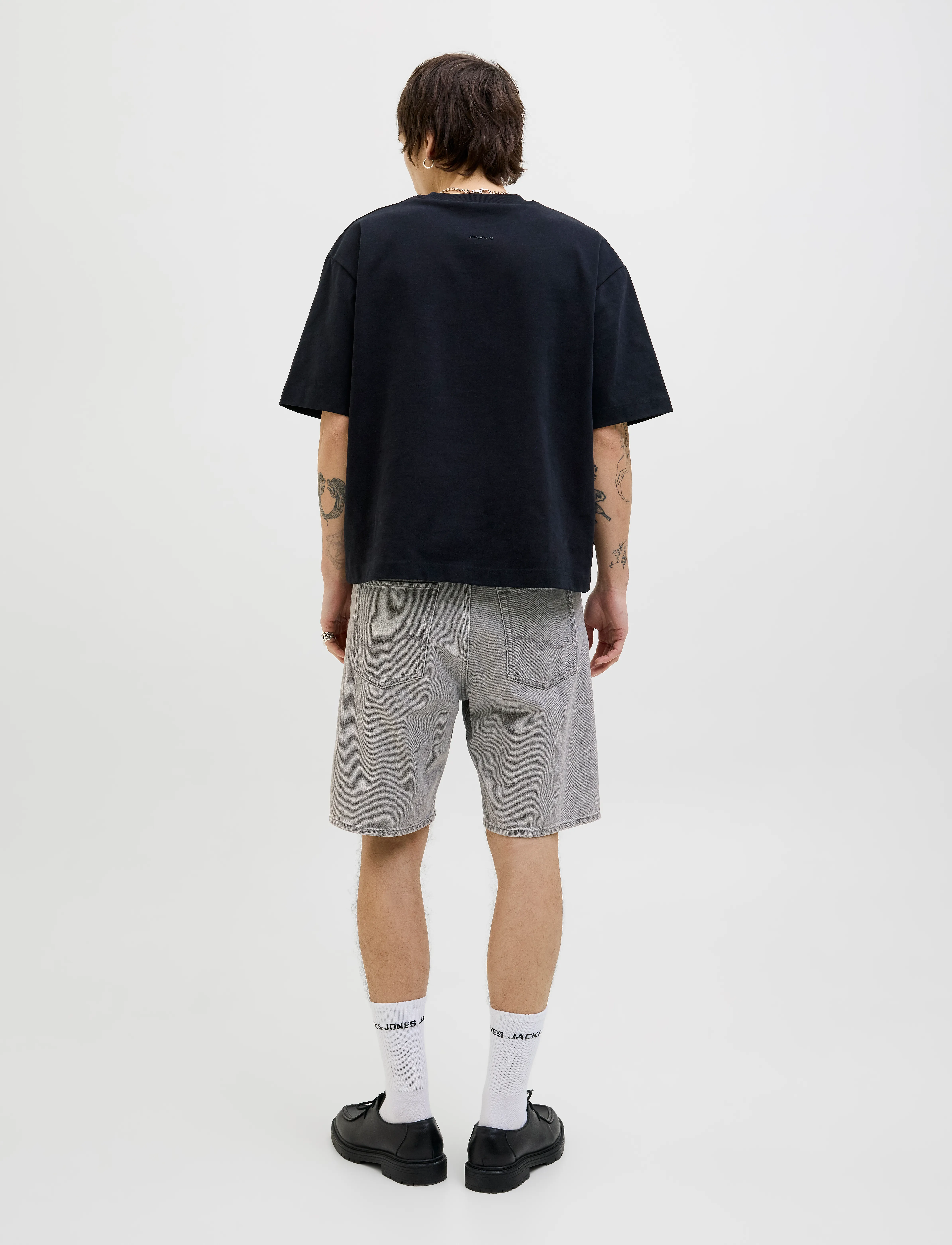 Jack & Jones - JJIALEX JJCLASSIC SHORTS AM 300 SN - jorts - grey denim - 3