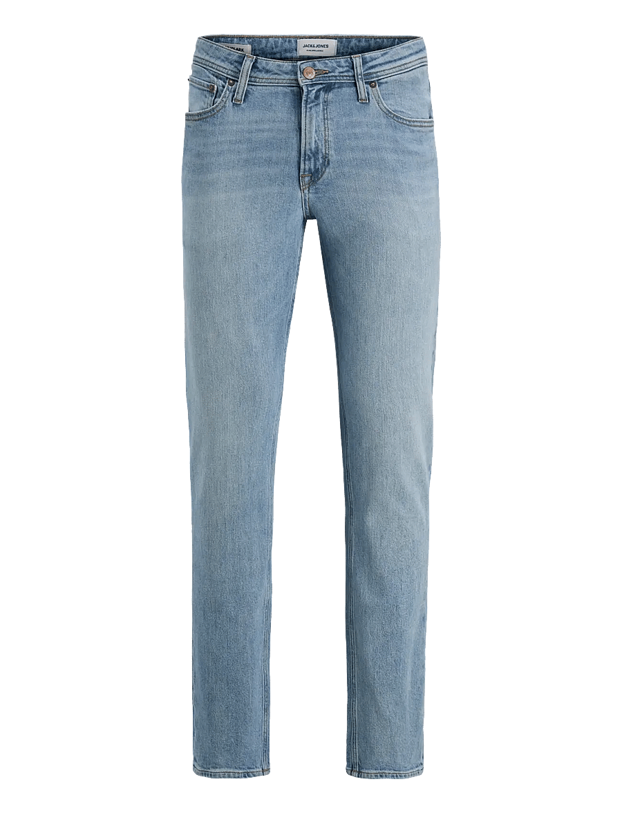 Jack & Jones - JJICLARK JJIORIGINAL AM 393 NOOS - regular piegriezuma džinsa bikses - blue denim - 1