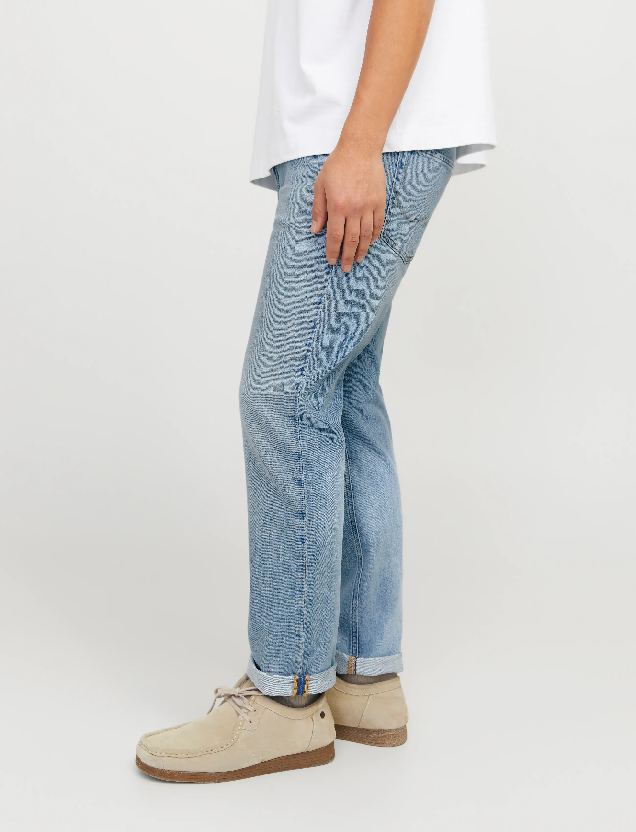 Jack & Jones - JJICLARK JJIORIGINAL AM 393 NOOS - regular jeans - blue denim - 5