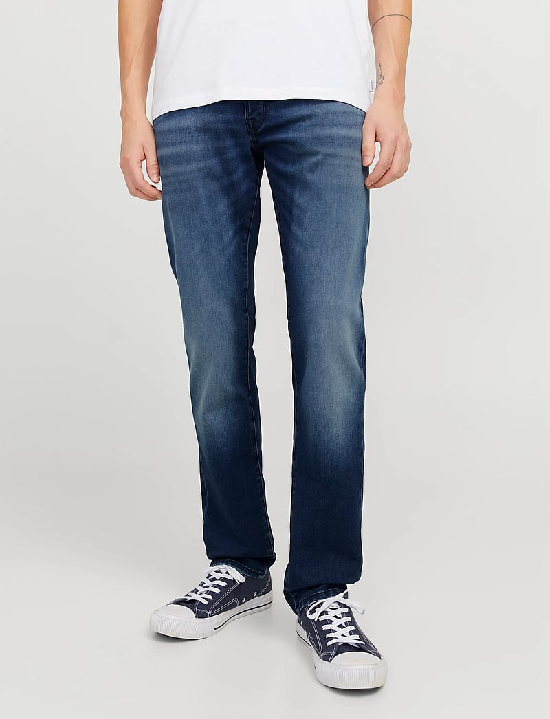 Jack & Jones - JJIMIKE JJFOX I.K. GE 424 NOOS - tavalised teksad - blue denim - 0