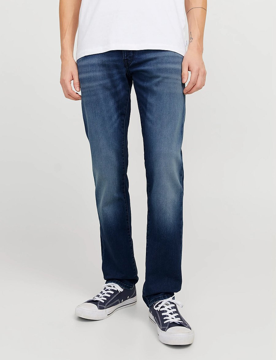 Jack & Jones - JJIMIKE JJFOX I.K. GE 424 NOOS - regular jeans - blue denim - 0