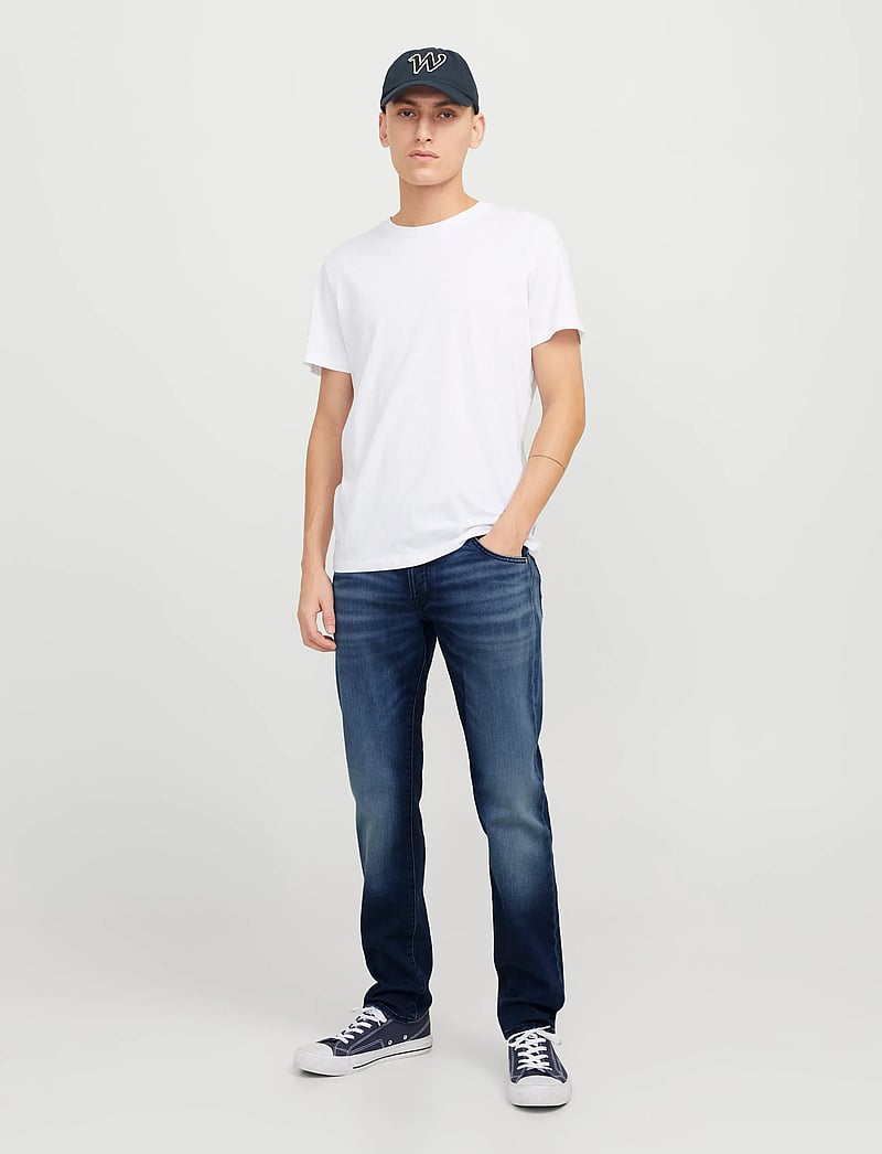 Jack & Jones - JJIMIKE JJFOX I.K. GE 424 NOOS - tavalised teksad - blue denim - 4