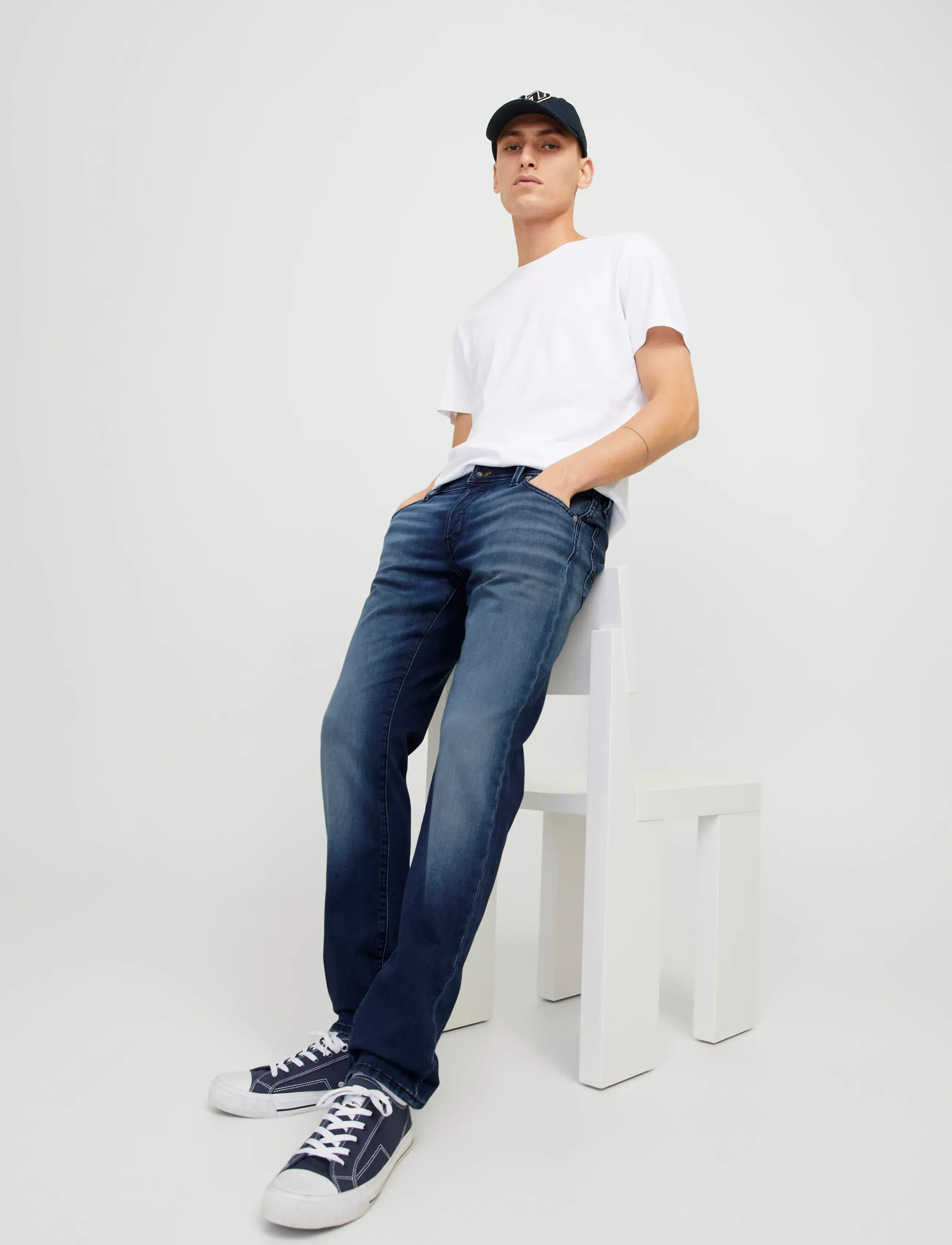 JACK & JONES Raka jeans JJIMIKE JJFOX I.K. GE 424 herr – bild 9