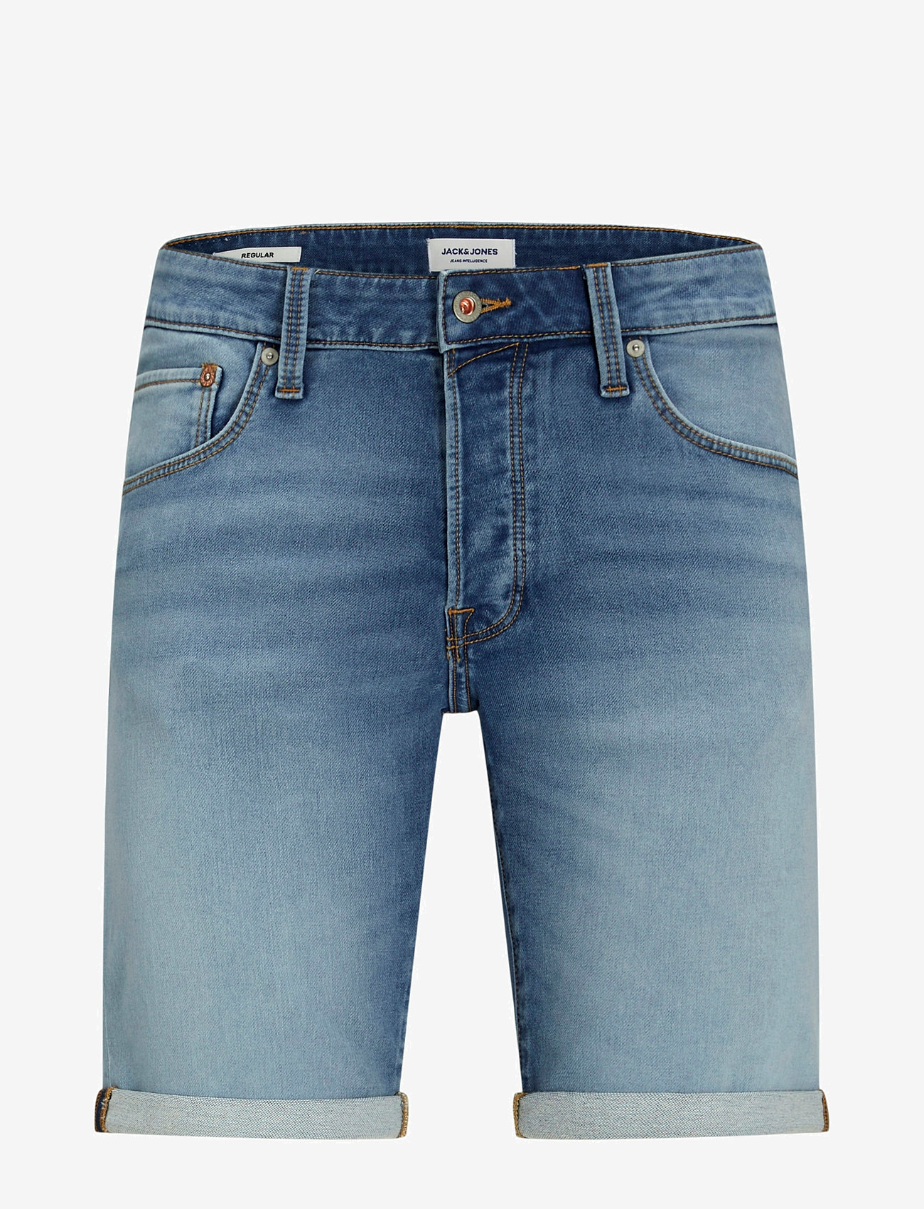 Jack & Jones - JJIRICK JJICON I.K. SHORTS GE 129 SN - jorts - blue denim - 1