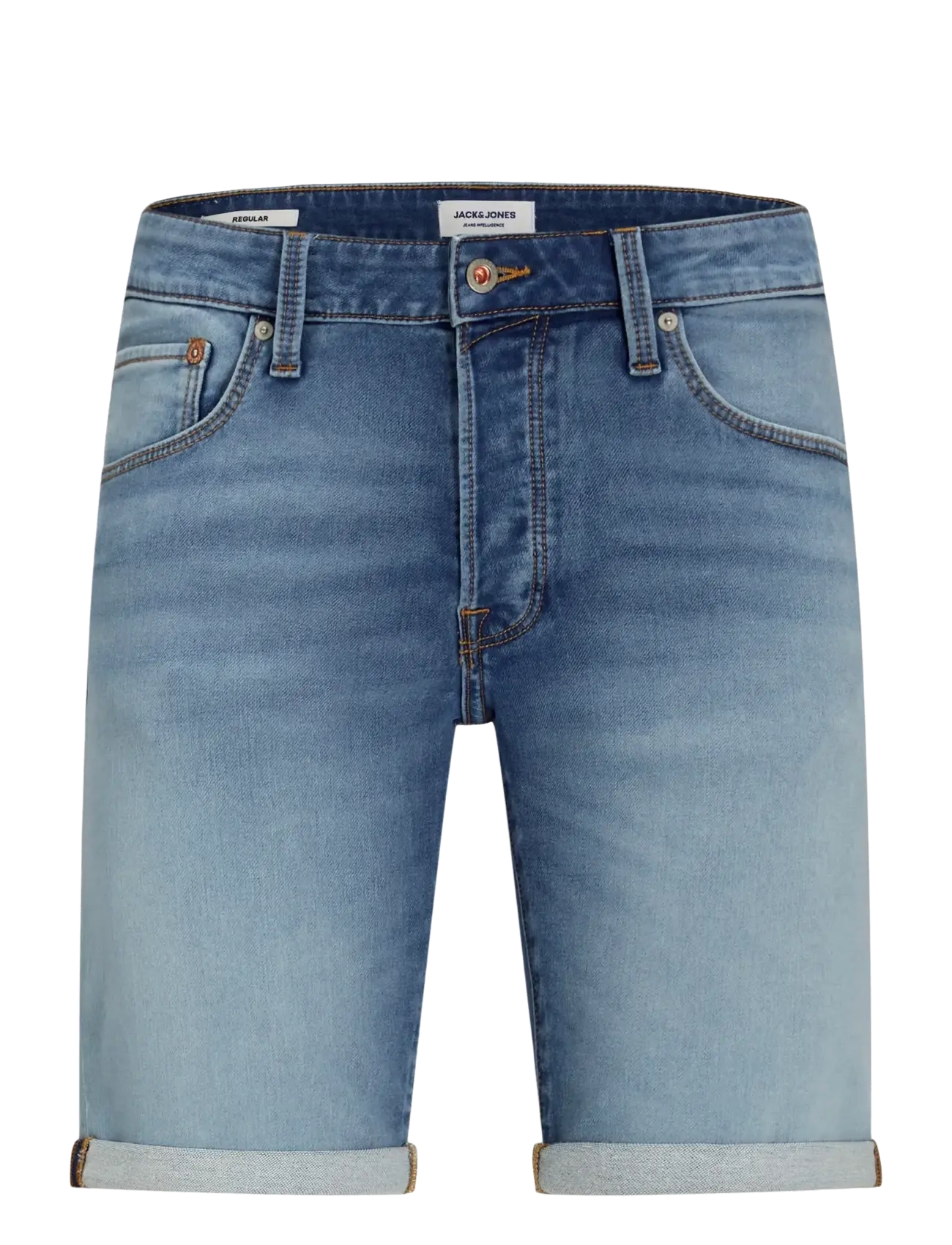 Jack & Jones JJIRICK JJICON I.K. SHORTS GE 129 SN - Shorts - BLUE DENIM / blue
