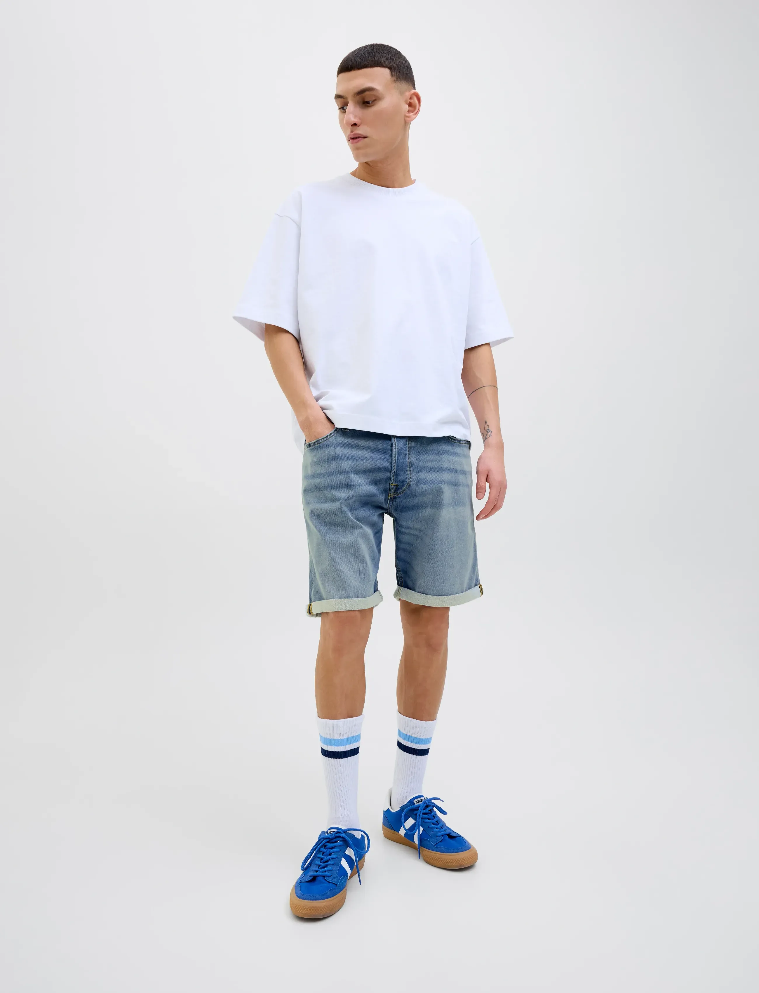JACK & JONES Jjirick Jjicon I.k. Shorts Ge 129 Sn herr – bild 5