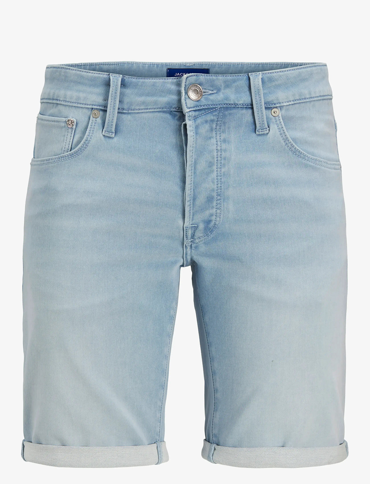 Jack & Jones - JJIRICK JJICON I.K. SHORTS GE 118 SN - jeans shorts - blue denim - 1