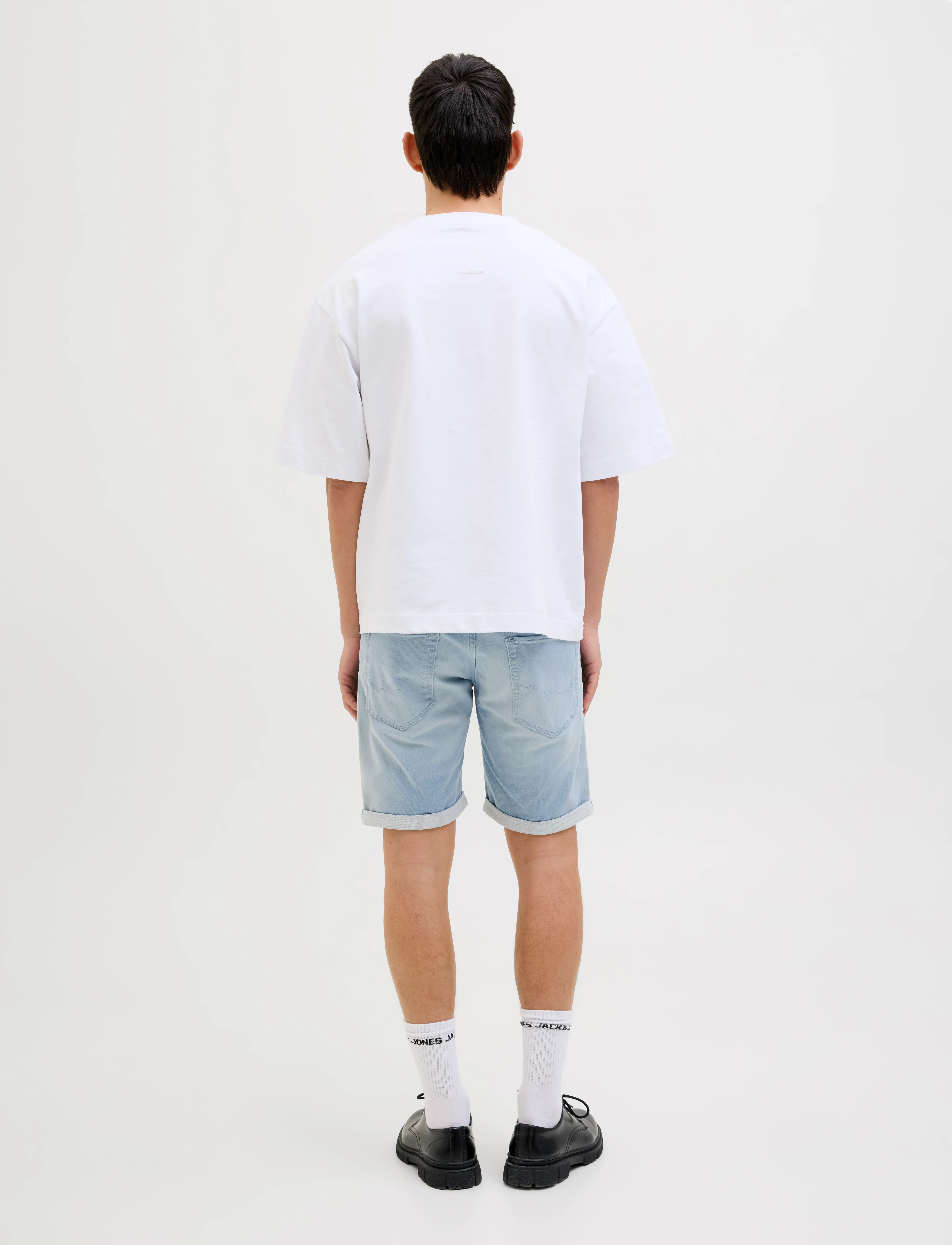 Jack & Jones - JJIRICK JJICON I.K. SHORTS GE 118 SN - short en jean - blue denim - 3