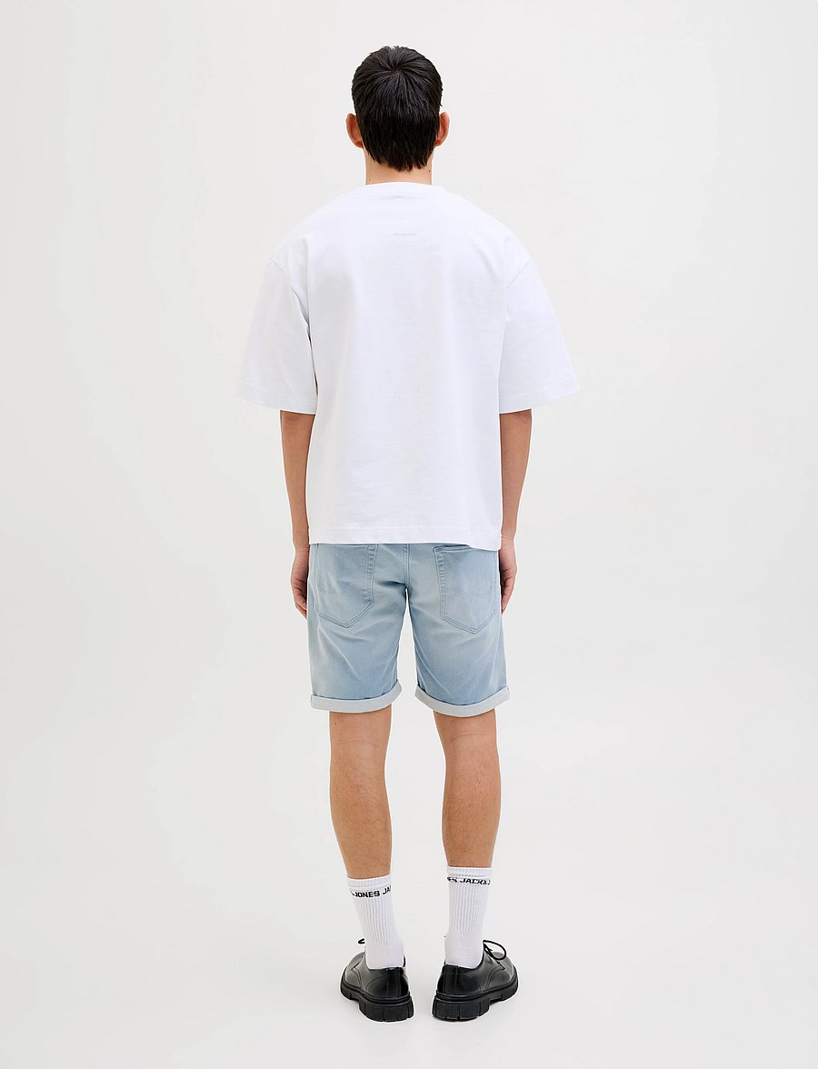 Jack & Jones - JJIRICK JJICON I.K. SHORTS GE 118 SN - short en jean - blue denim - 3