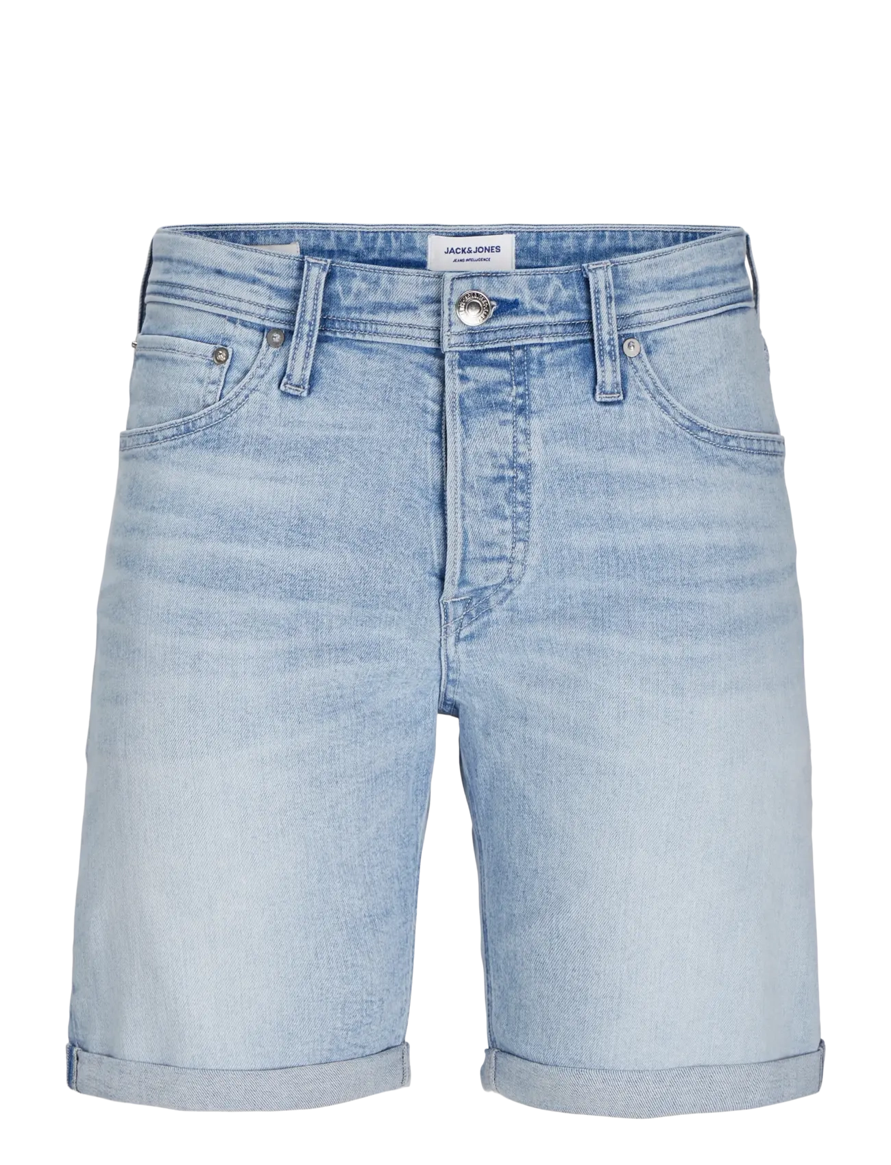 Jack & Jones JJIRICK JJORIGINAL SHORTS AM 360 SN - Tøj - BLUE DENIM / blue