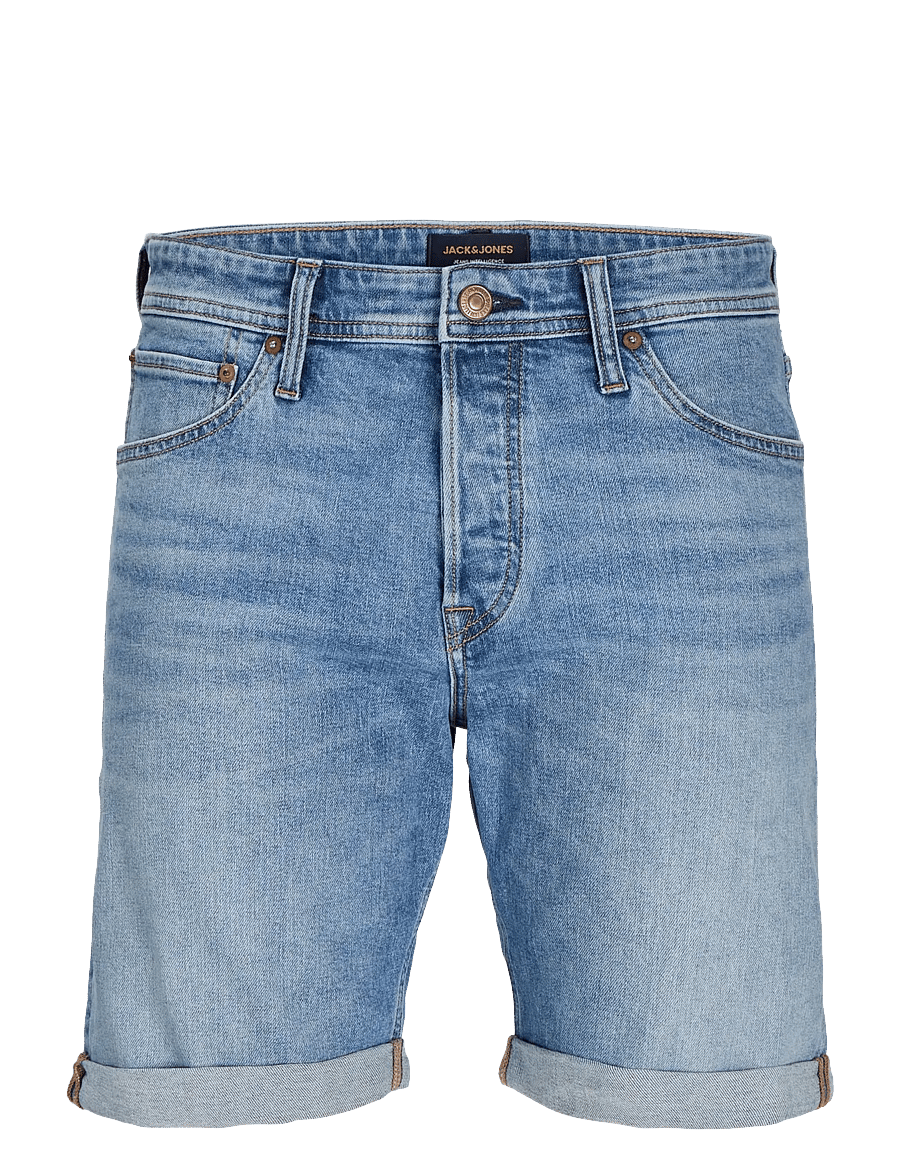 Jack & Jones - JJIRICK JJORIGINAL SHORTS AM 360 SN - jorts - blue denim - 1
