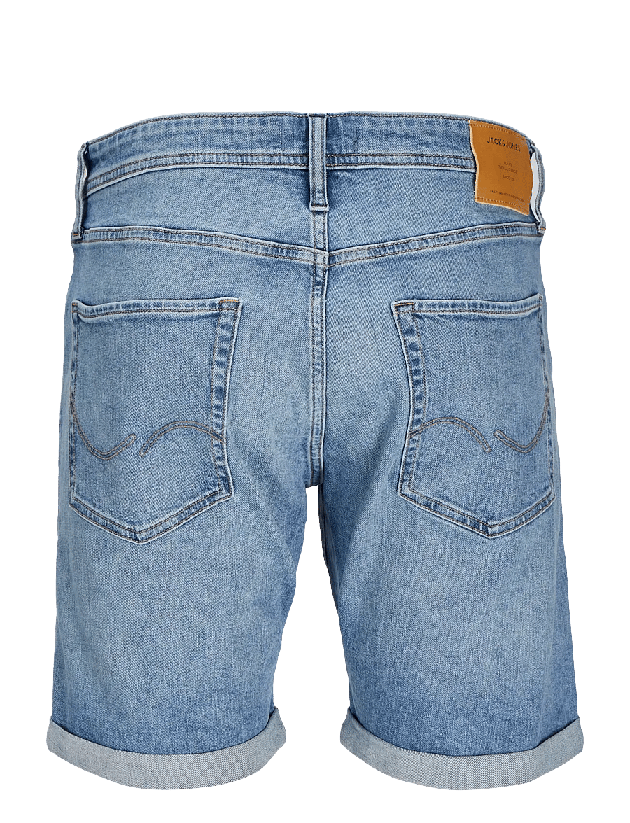 Jack & Jones - JJIRICK JJORIGINAL SHORTS AM 360 SN - jorts - blue denim - 2