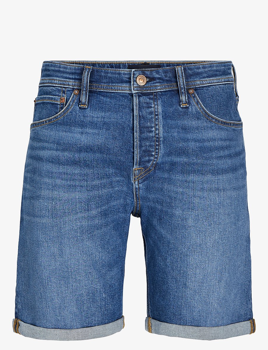 Jack & Jones - JJIRICK JJORIGINAL SHORTS AM 360 SN - jorts - blue denim - 1