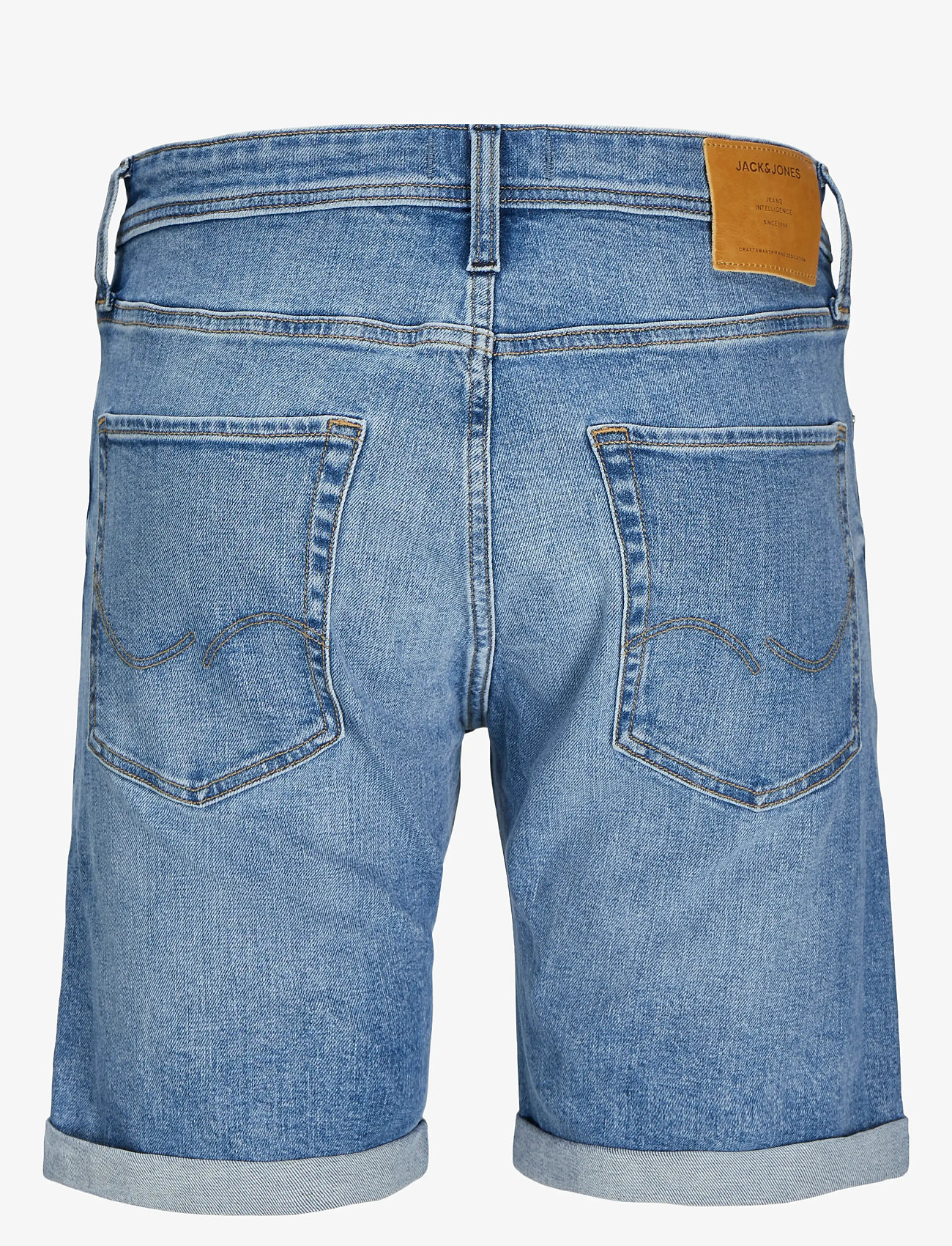 Jack & Jones - JJIRICK JJORIGINAL SHORTS AM 360 SN - jorts - blue denim - 2