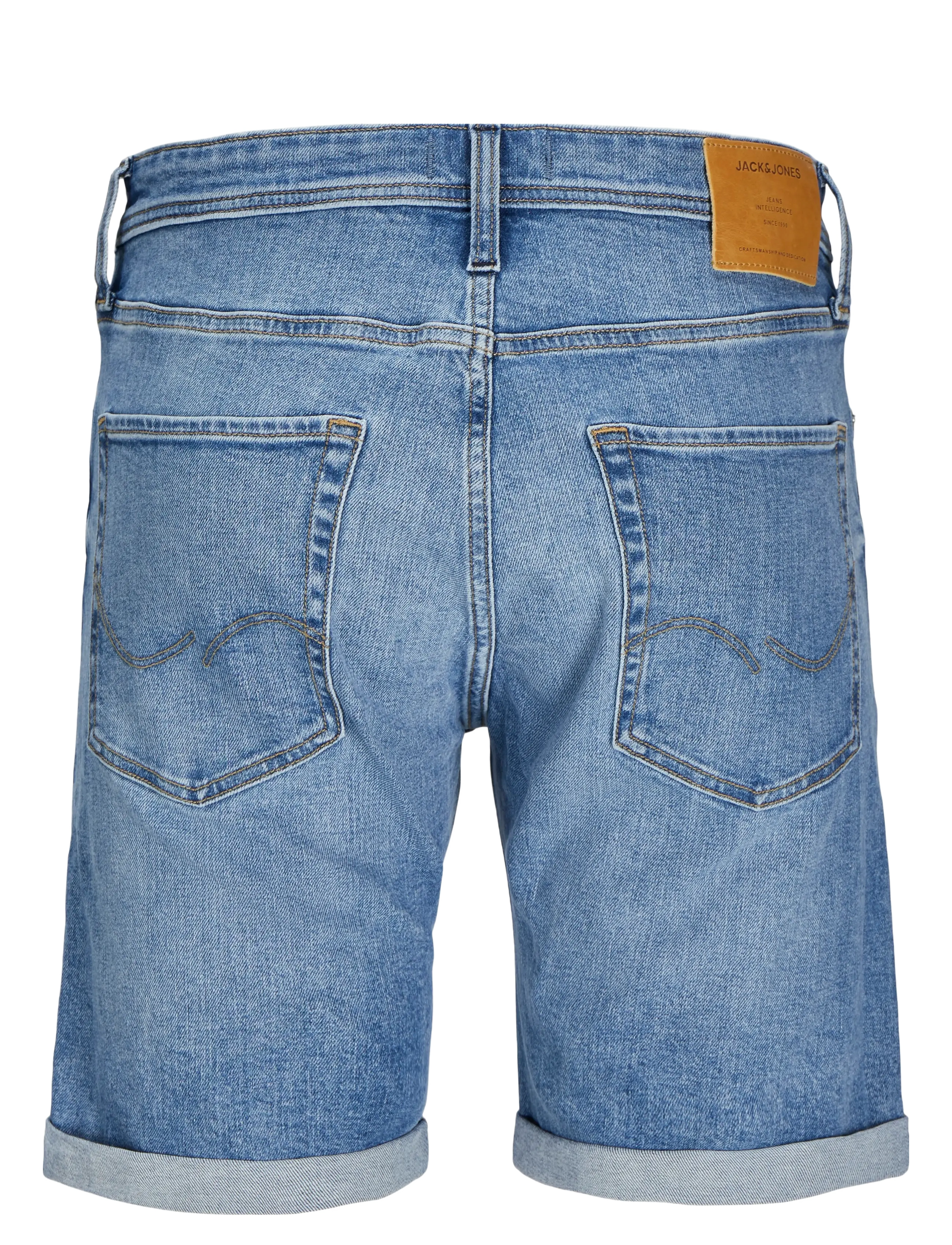 Jack & Jones - JJIRICK JJORIGINAL SHORTS AM 360 SN - jeans shorts - blue denim - 2