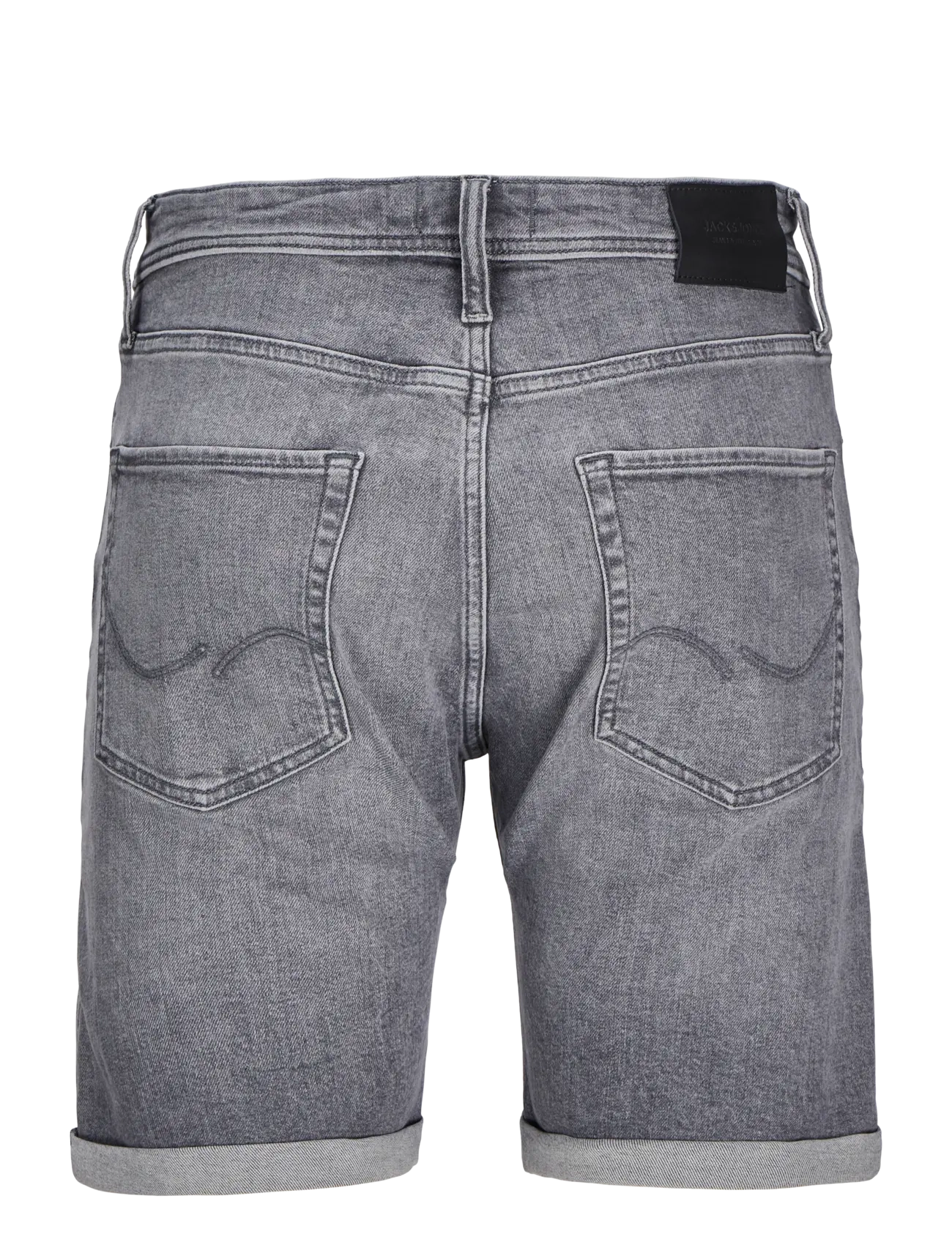 Jack & Jones - JJIRICK JJORIGINAL SHORTS AM 360 SN - jorts - grey denim - 2