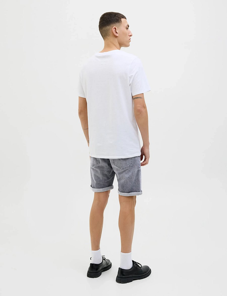 Jack & Jones - JJIRICK JJORIGINAL SHORTS AM 360 SN - jorts - grey denim - 3