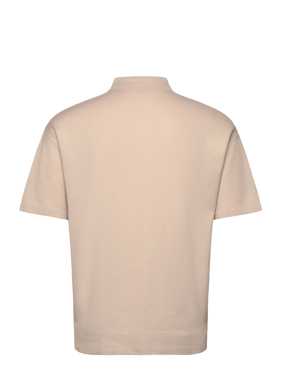 Jack & Jones - JJTROY KNIT ZIP POLO - gestrickte polohemden - moonbeam - 2