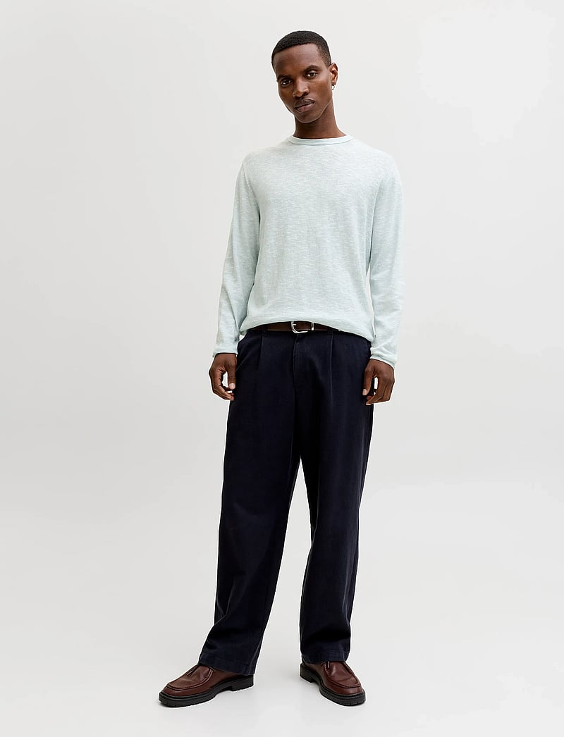 Jack & Jones - JJESUMMER KNIT CREW NECK SN - rund hals - celestial blue - 3