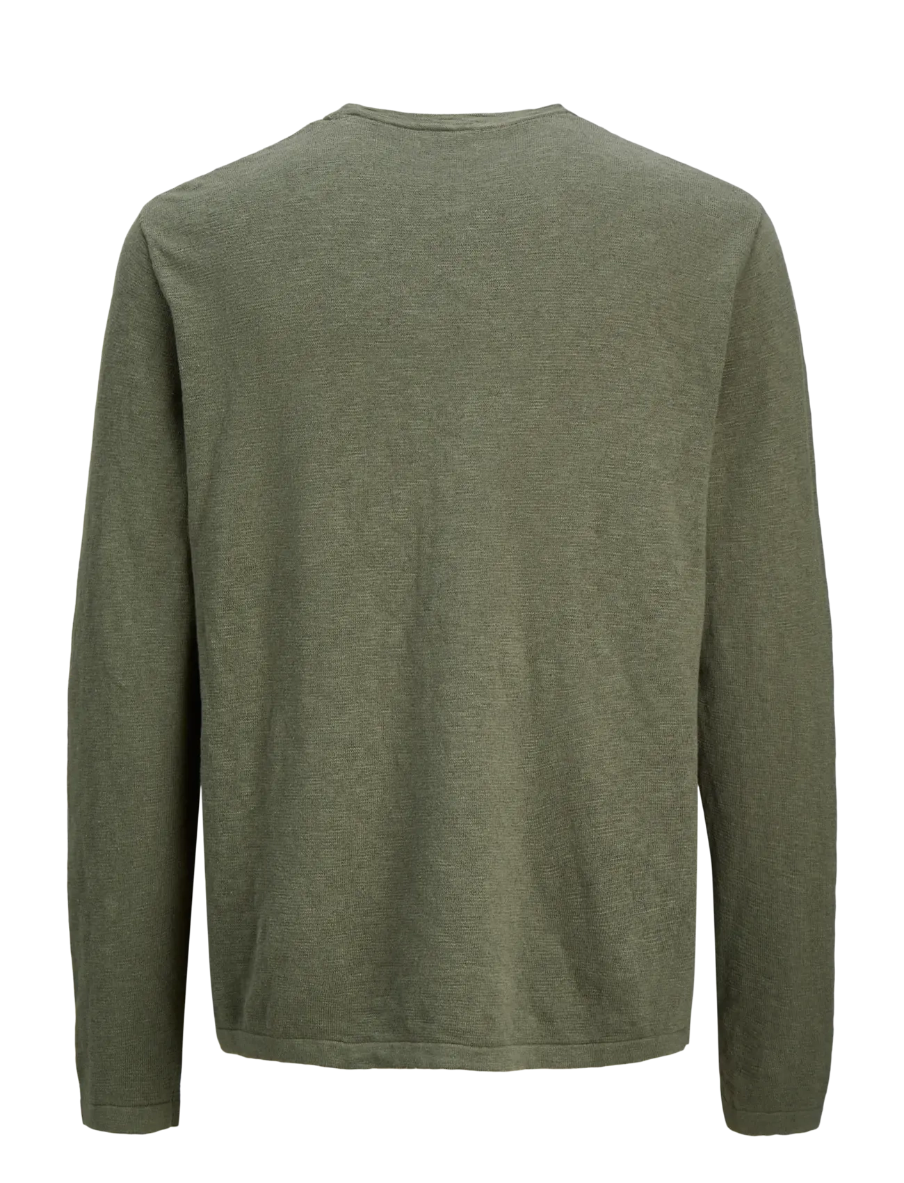 Jack & Jones - JJESUMMER KNIT CREW NECK SN - Ümmarguse kaelusega kudumid - dusty olive - 2