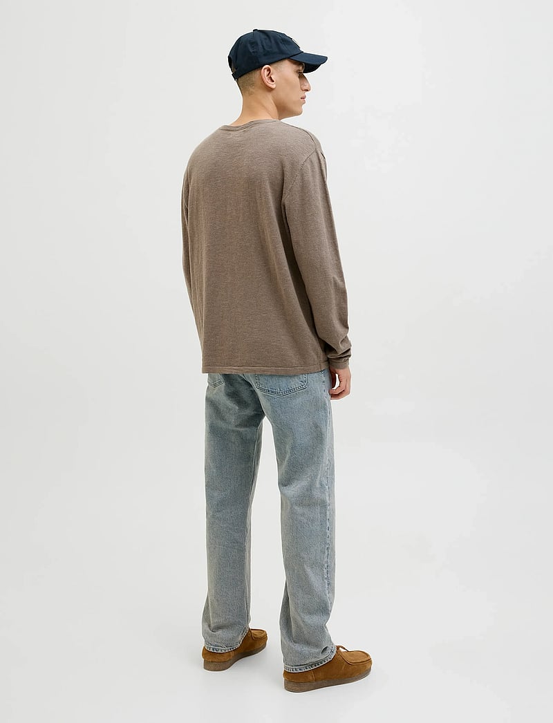 Jack & Jones - JJESUMMER KNIT CREW NECK SN - rund hals - falcon - 2