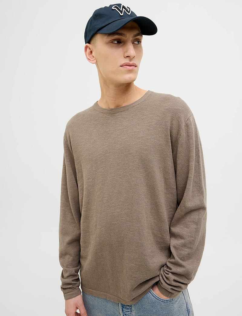 Jack & Jones - JJESUMMER KNIT CREW NECK SN - rund hals - falcon - 4