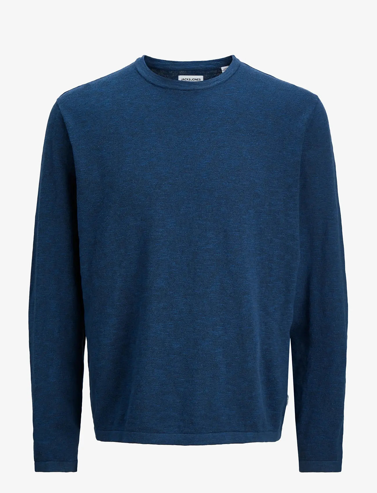 Jack & Jones - JJESUMMER KNIT CREW NECK SN - rundhalsad - navy blazer - 1