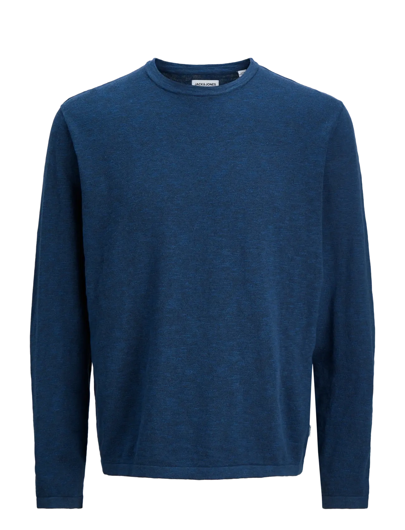 Jack & Jones JJESUMMER KNIT CREW NECK SN - Strik - NAVY BLAZER / blue