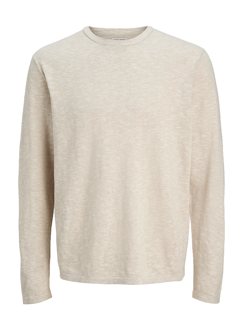 Jack & Jones - JJESUMMER KNIT CREW NECK SN - Ümmarguse kaelusega kudumid - string - 1