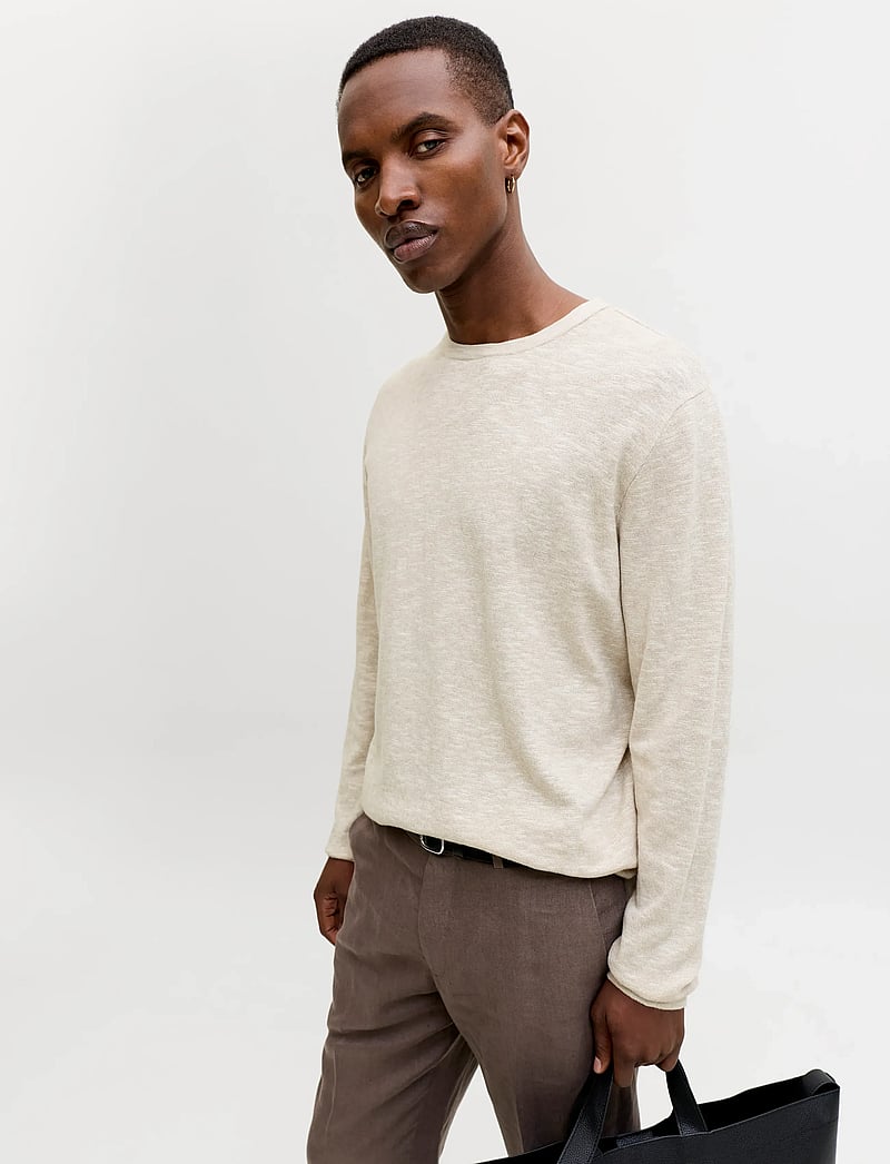 Jack & Jones - JJESUMMER KNIT CREW NECK SN - Ümmarguse kaelusega kudumid - string - 4