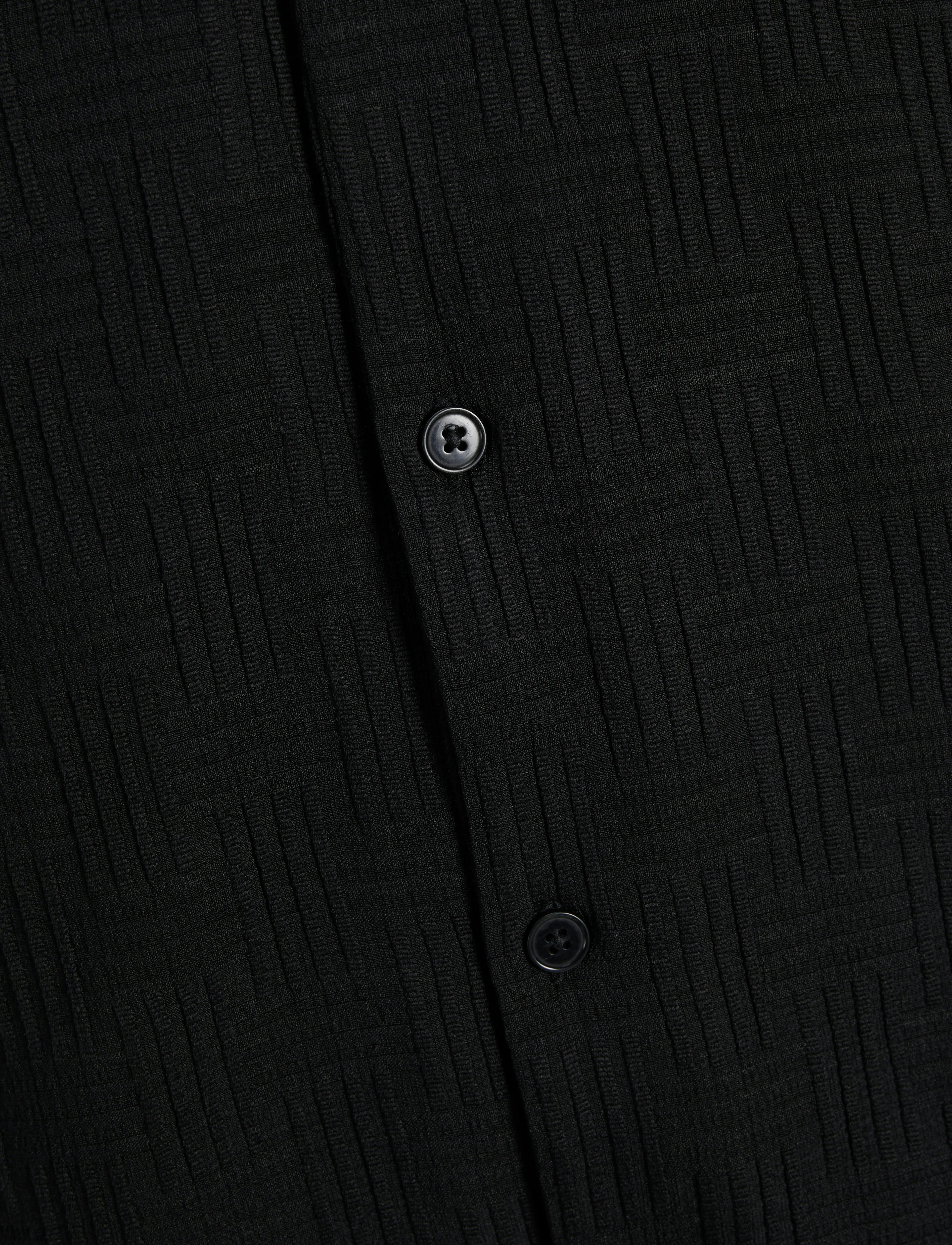 Jack & Jones - JJEMATTEO RESORT SHIRT SS SN - kortærmede skjorter - black - 3