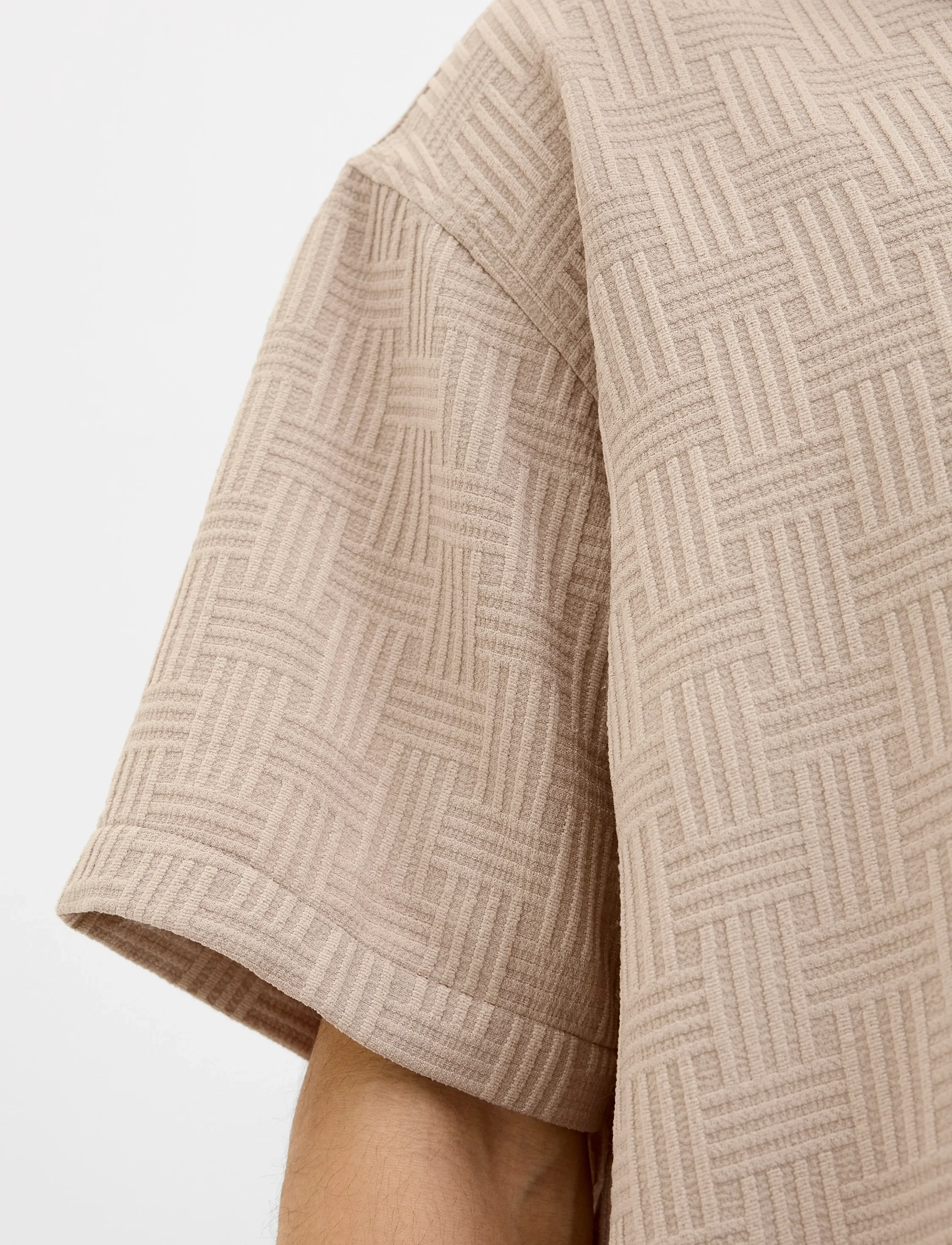 Jack & Jones - JJEMATTEO RESORT SHIRT SS SN - chemises à manches courtes - oxford tan - 2