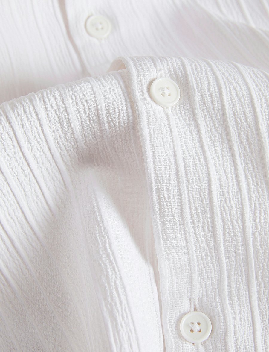 Jack & Jones - JJMASSIMO RESORT SHIRT SS LN - kurzarmhemden - white - 3