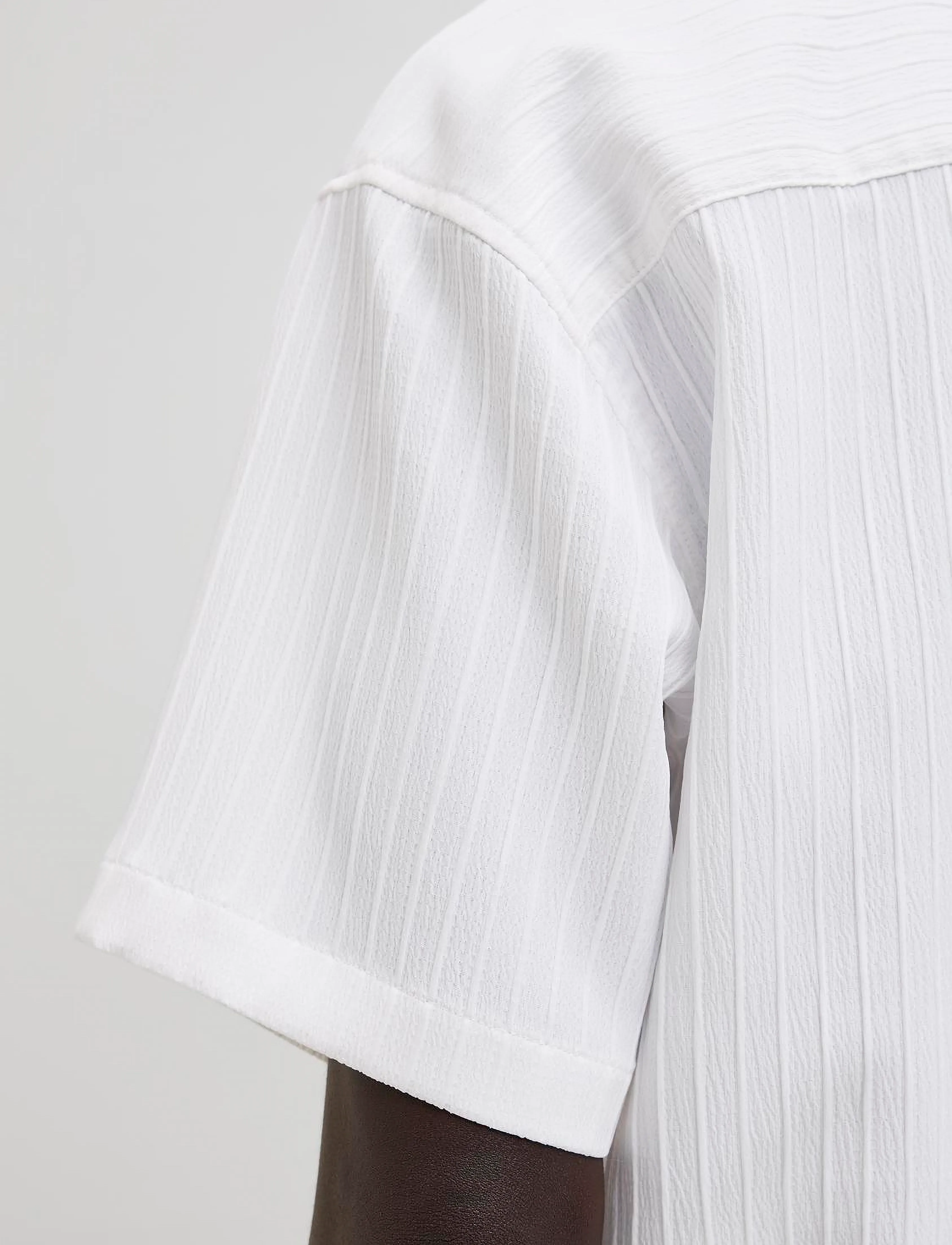 Jack & Jones - JJMASSIMO RESORT SHIRT SS LN - kortærmede skjorter - white - 5
