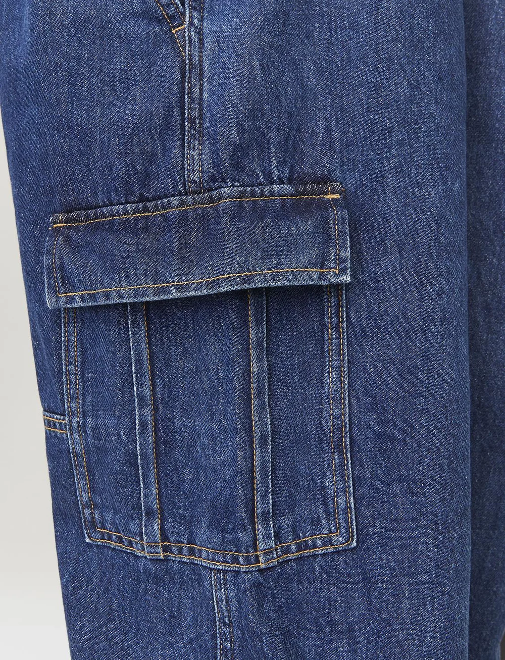 Jack & Jones - JJIEDDIE JJWADE MF 924 STYD LN - cargohose - blue denim - 4