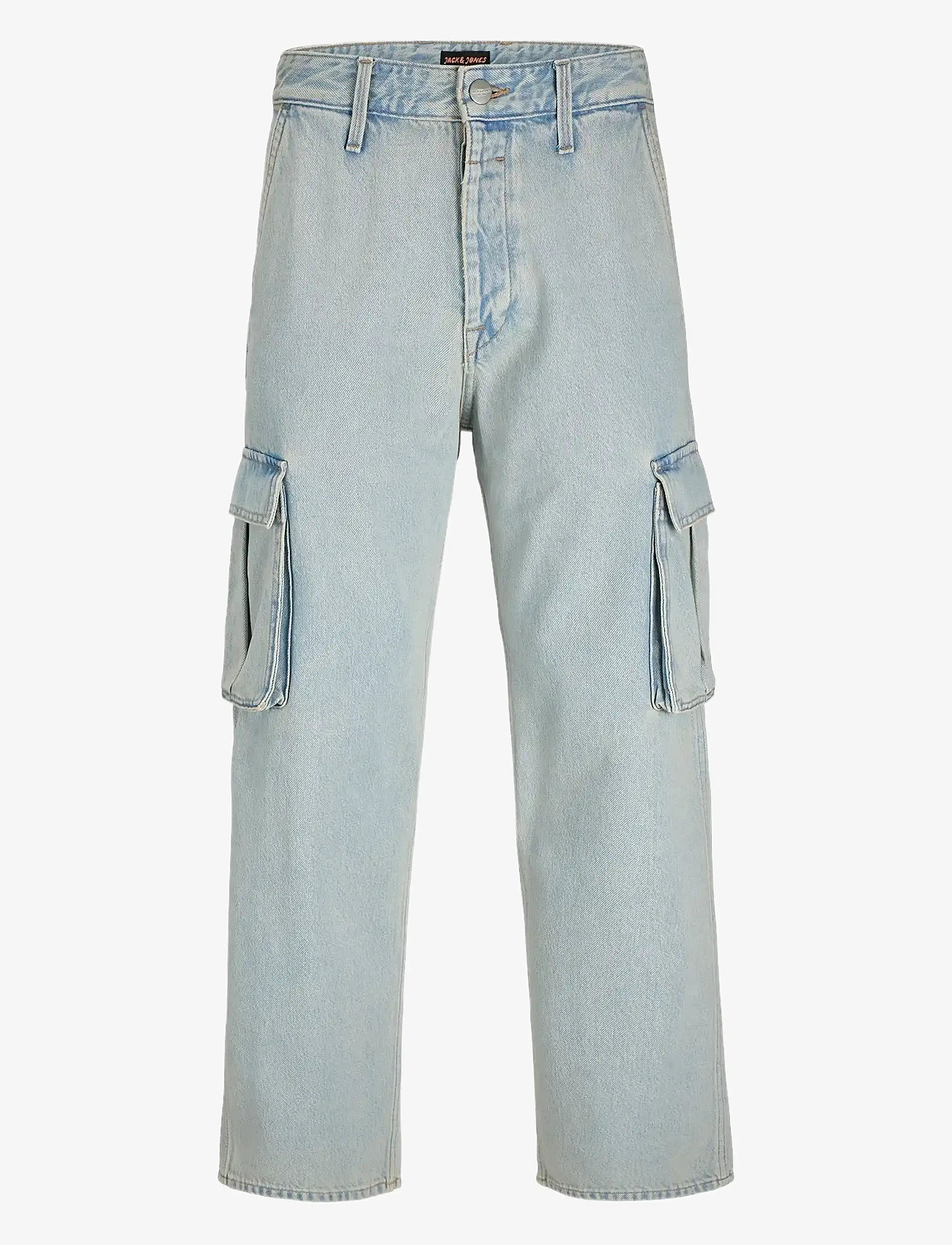Jack & Jones - JJIALEX JJCARGO MF 311 STYD LN - cargohose - blue denim - 1