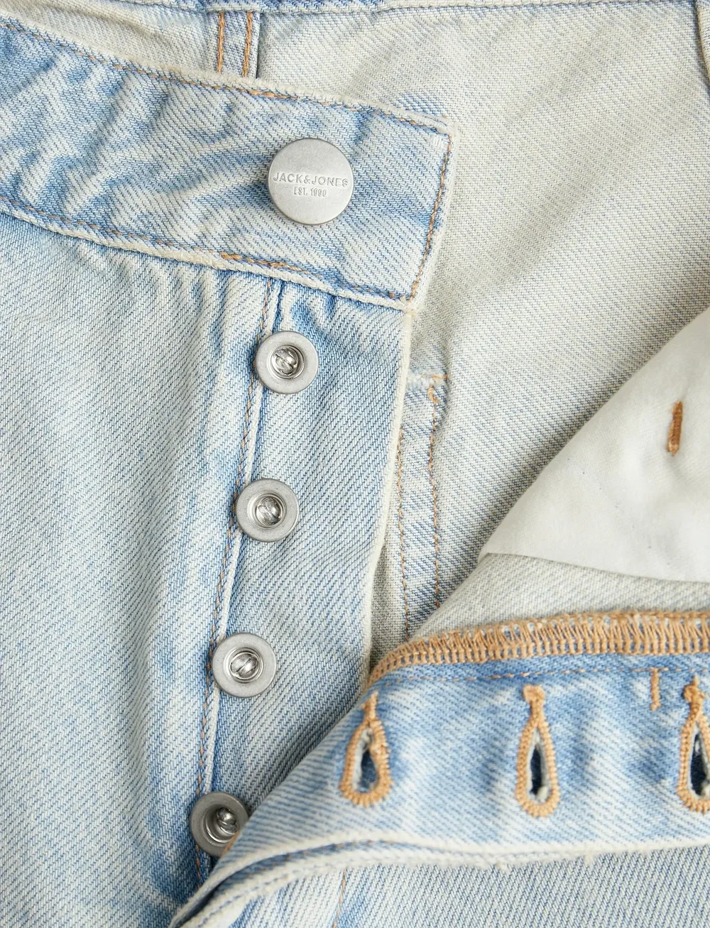 Jack & Jones - JJIALEX JJCARGO MF 311 STYD LN - cargo pants - blue denim - 4