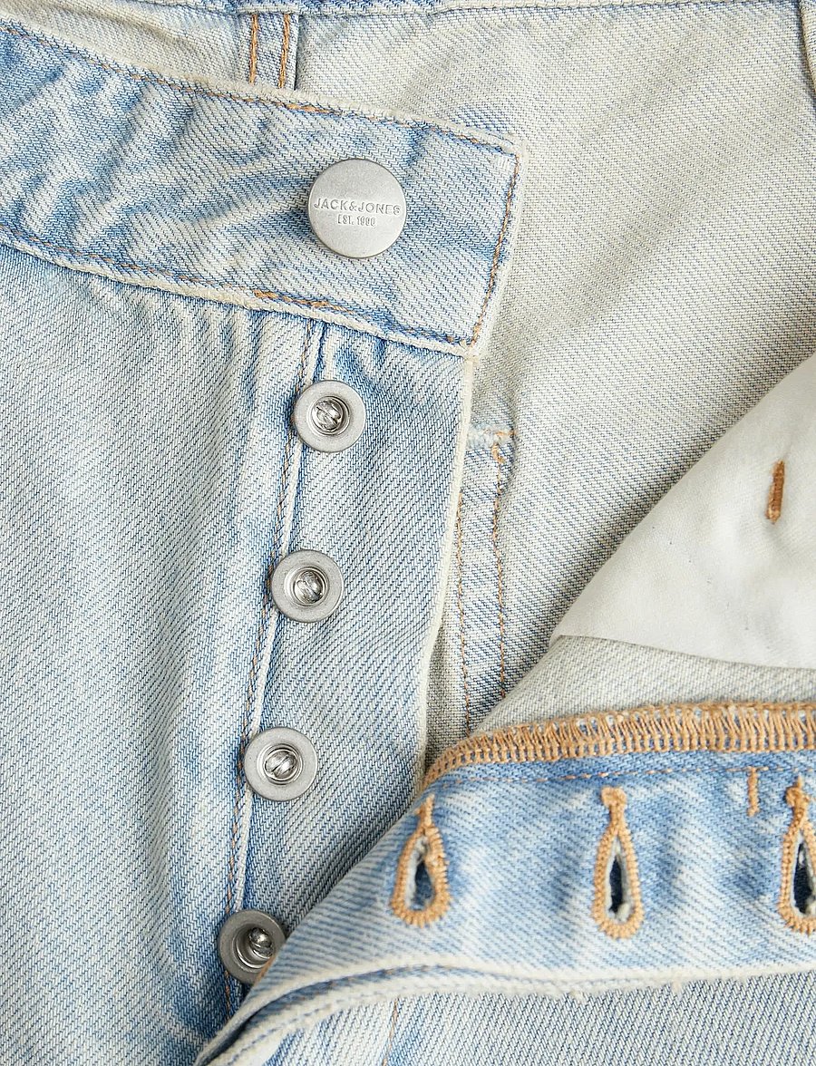 Jack & Jones - JJIALEX JJCARGO MF 311 STYD LN - „cargo" stiliaus kelnės - blue denim - 4